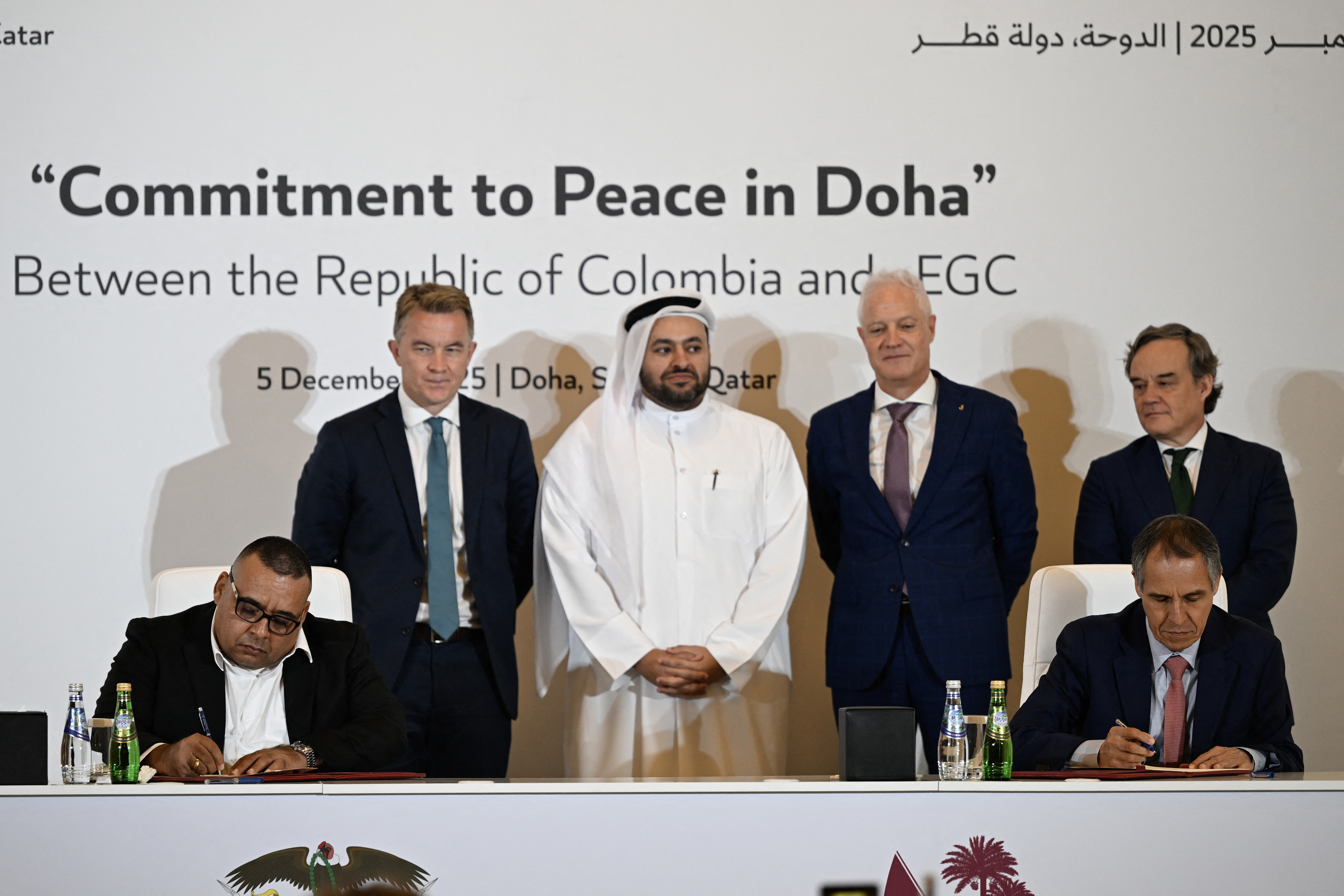 Colombia signs peace deal with Clan del Golfo in Qatar