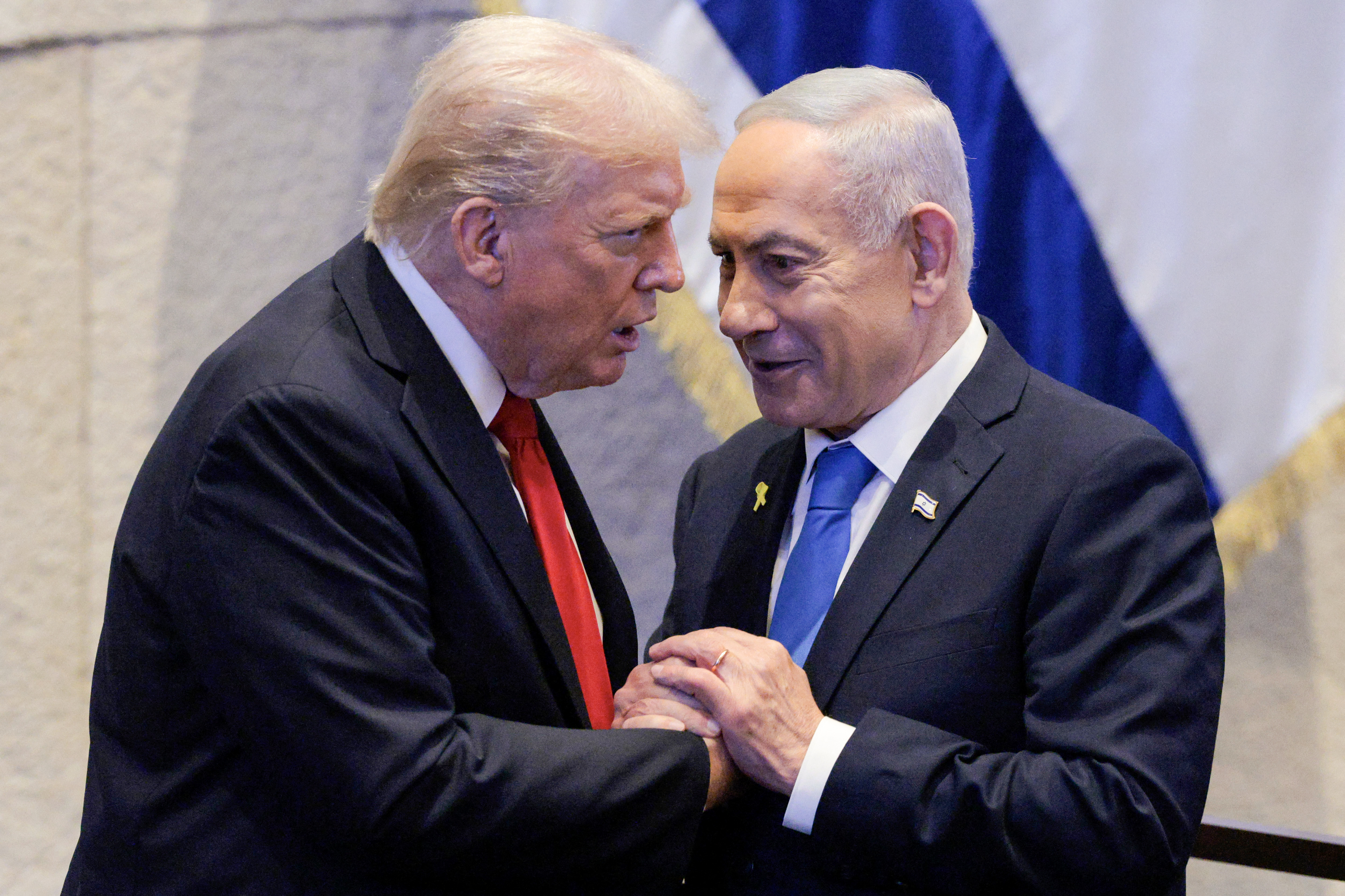 US President Donald Trump and Israeli Prime Minister Benjamin Netanyahu