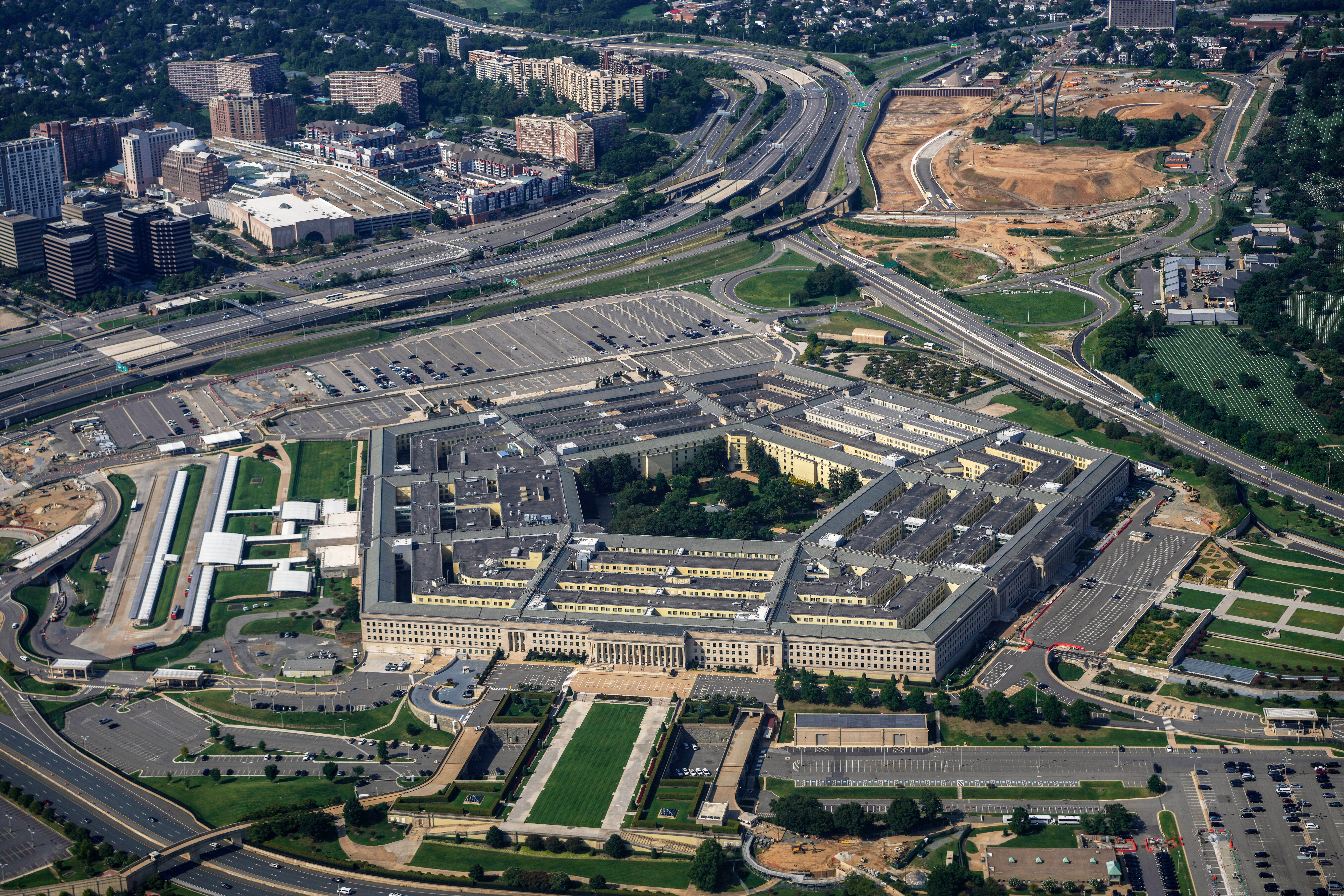 FILE - The Pentagon is seen on Sunday, Aug. 27, 2023, in Washington. (AP Photo/Carolyn Kaster, File)