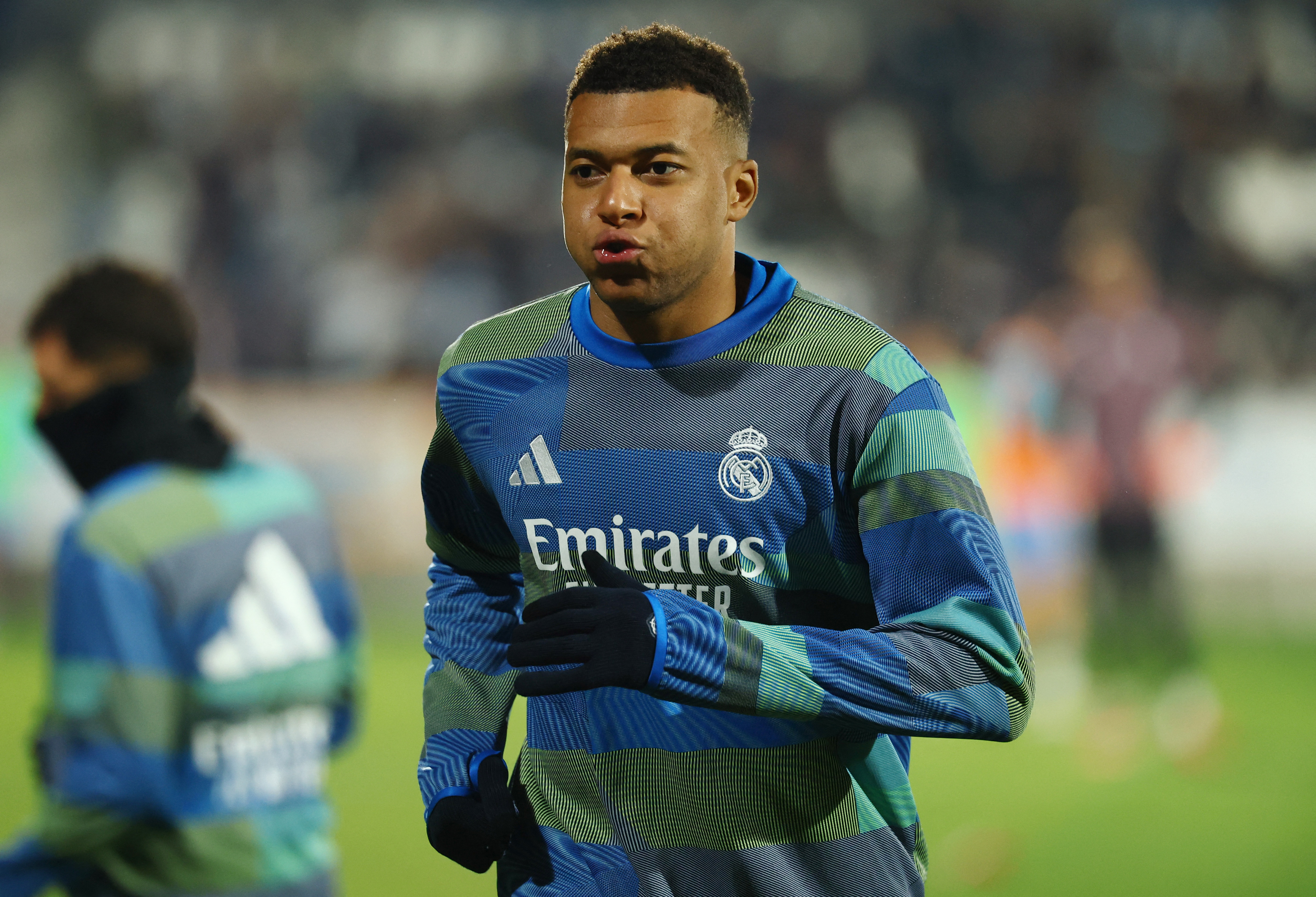 Real Madrid's Kylian Mbappe