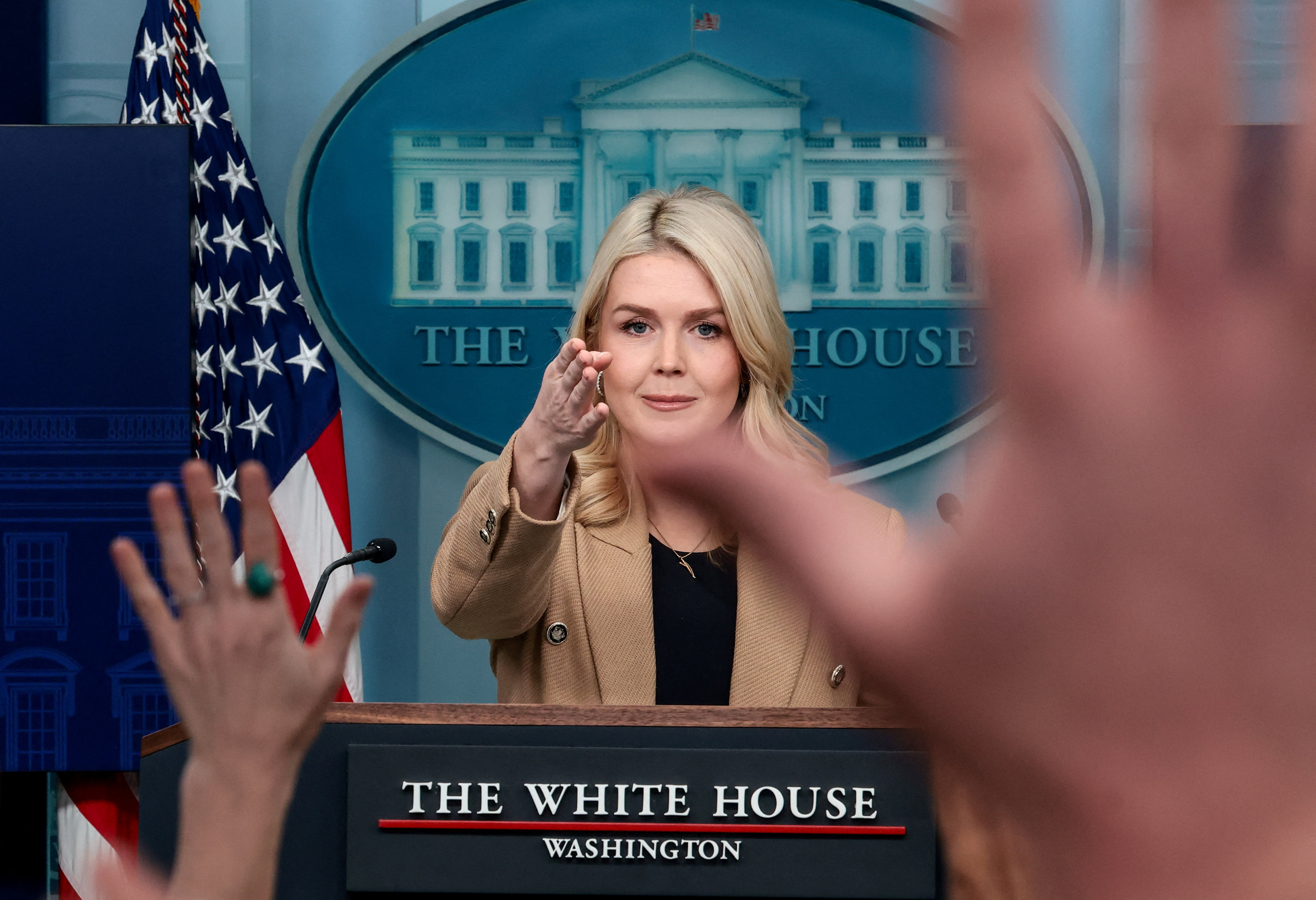 White House Press Secretary Karoline Leavitt 