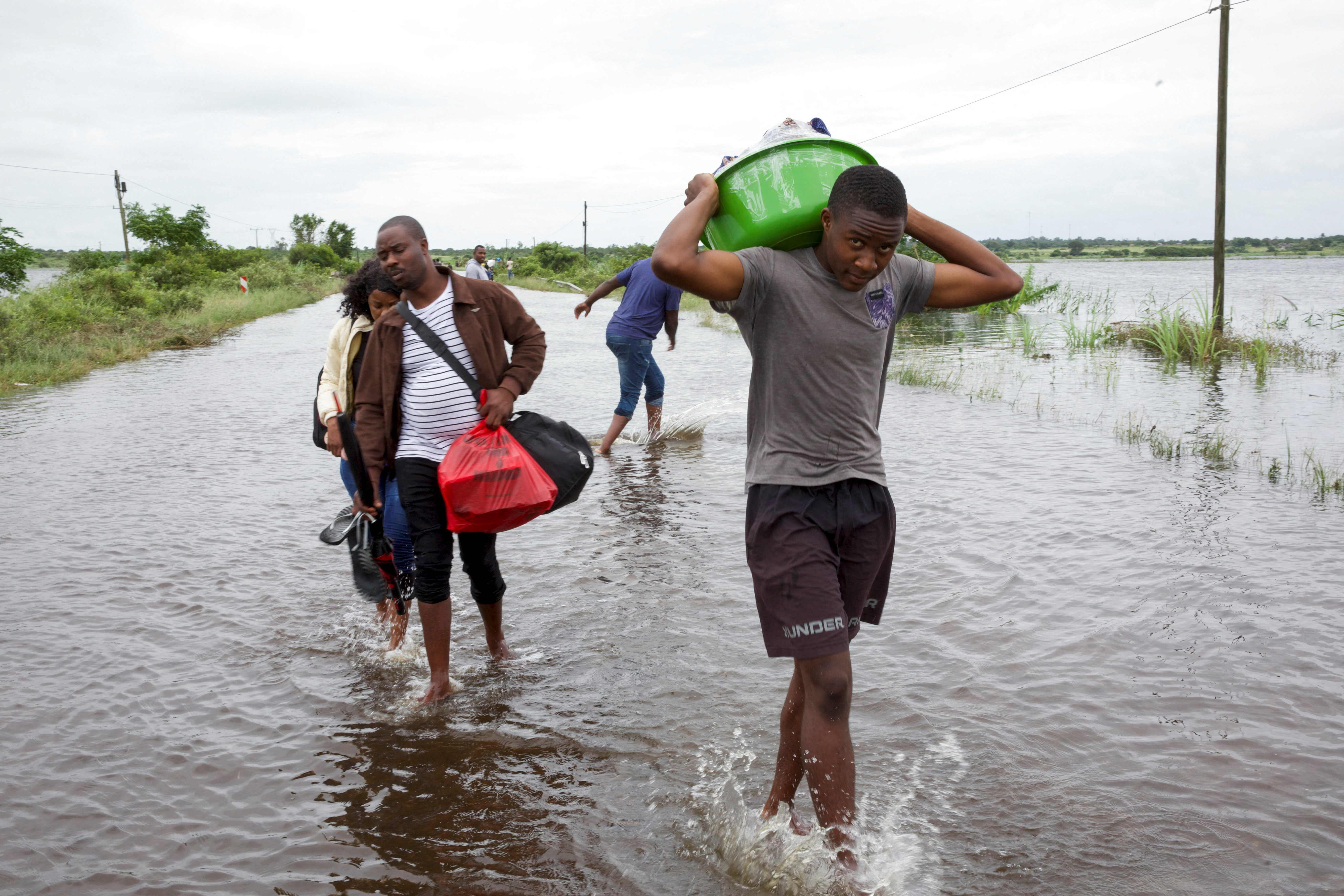 Torrential rains displace thousands in Mozambique as floods wreak havoc