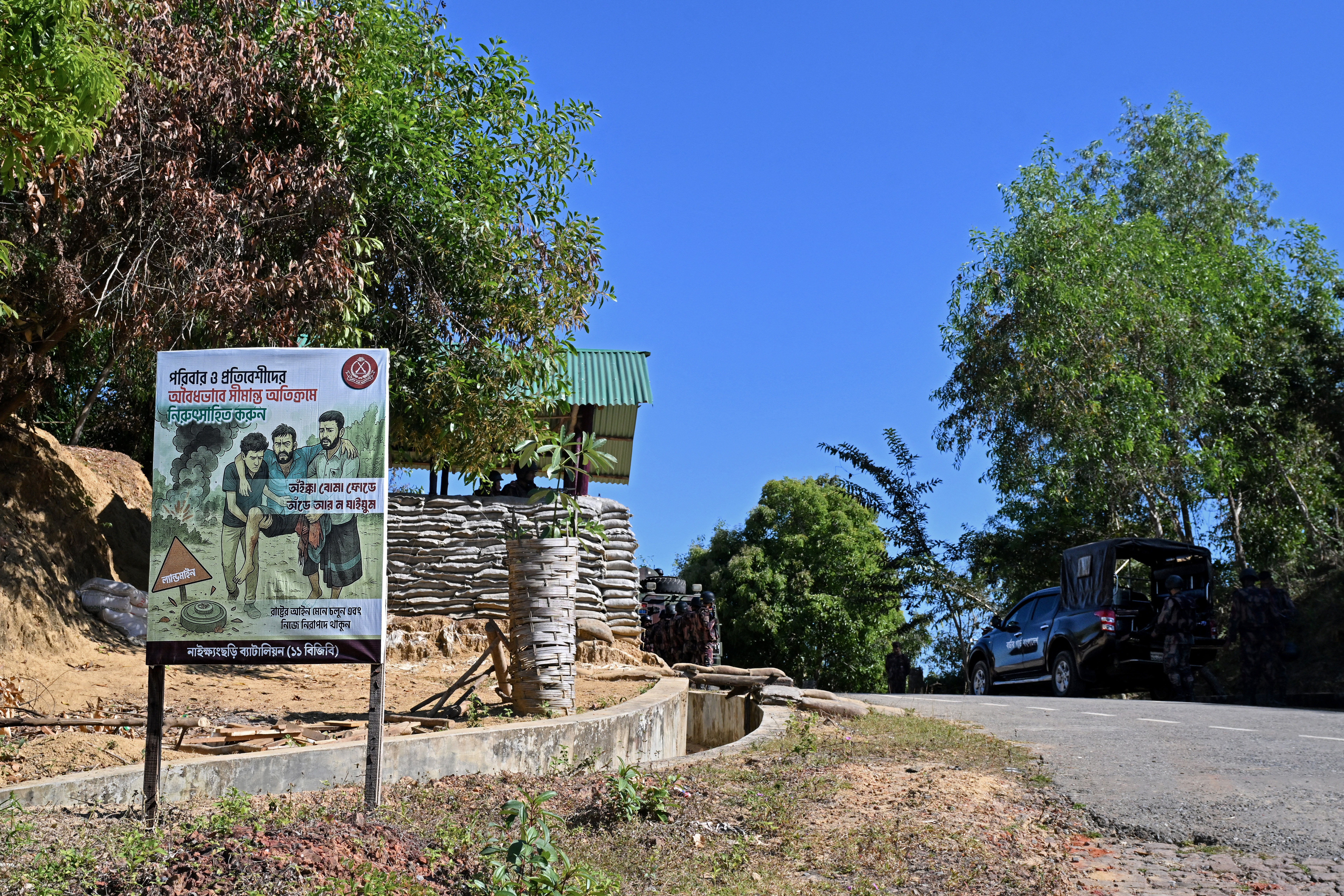 Landmines destroy limbs and lives on Bangladesh-Myanmar border