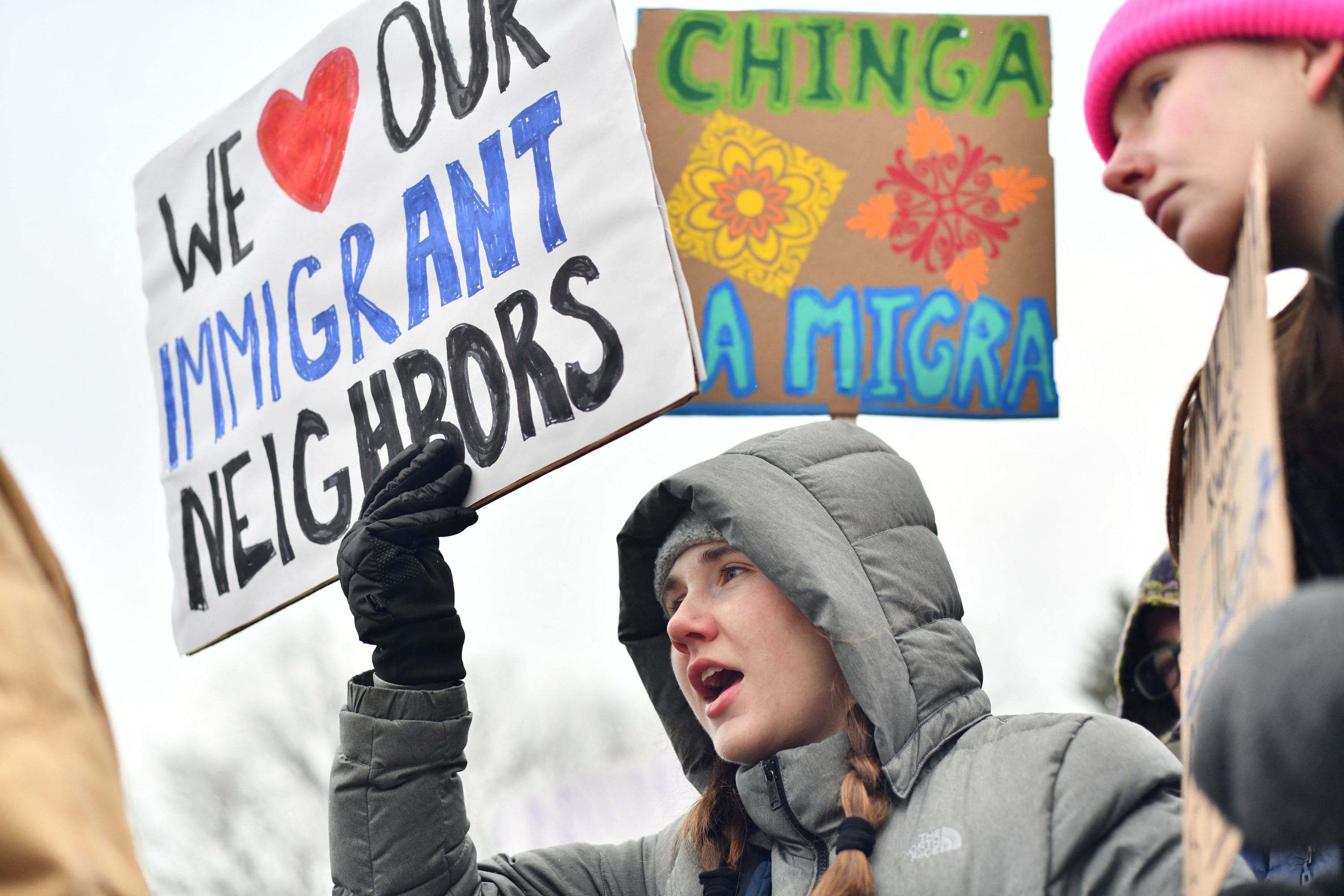 Rallies across US after woman shot and killed by immigration agent