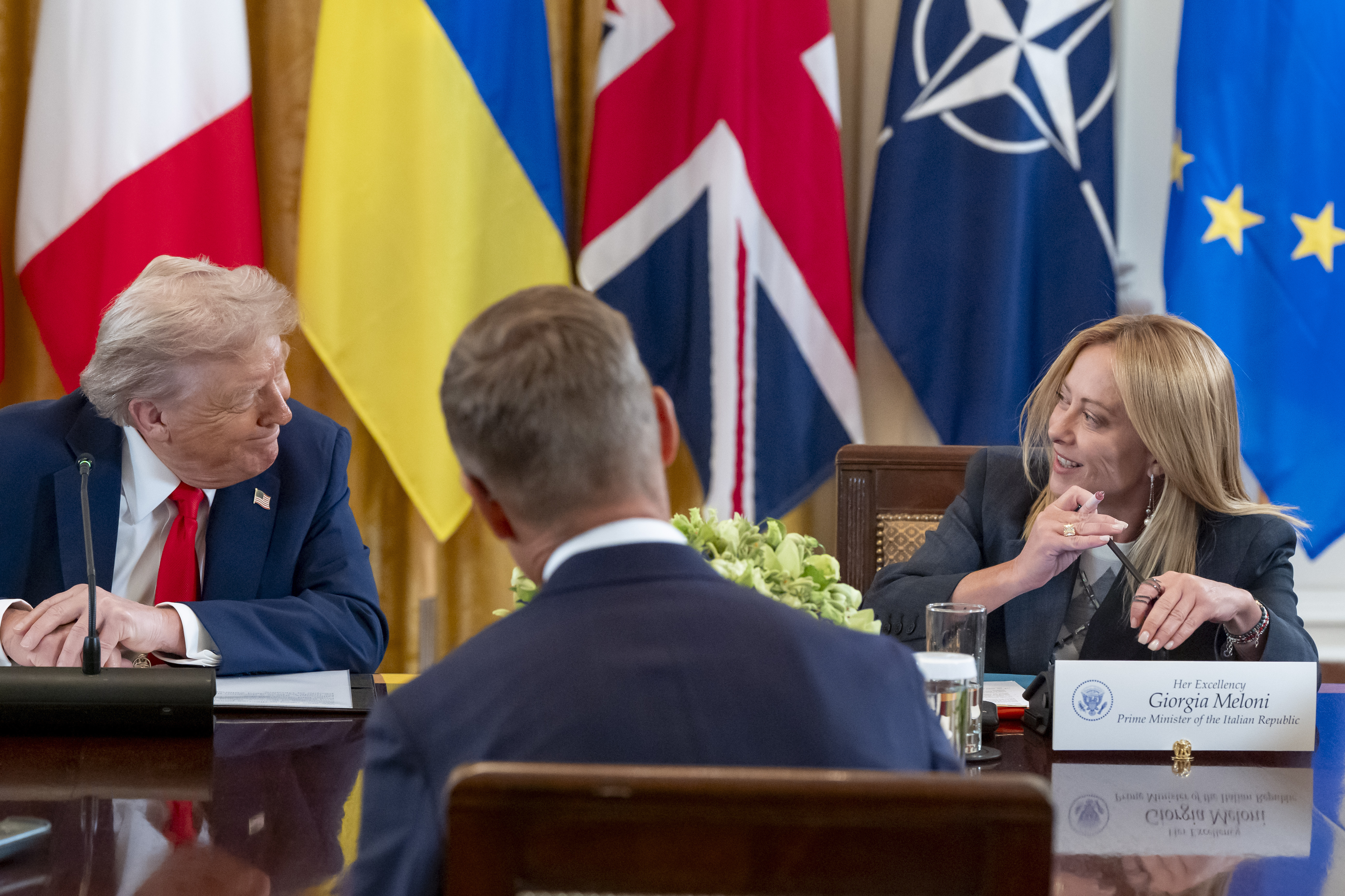 Trump and European leaders