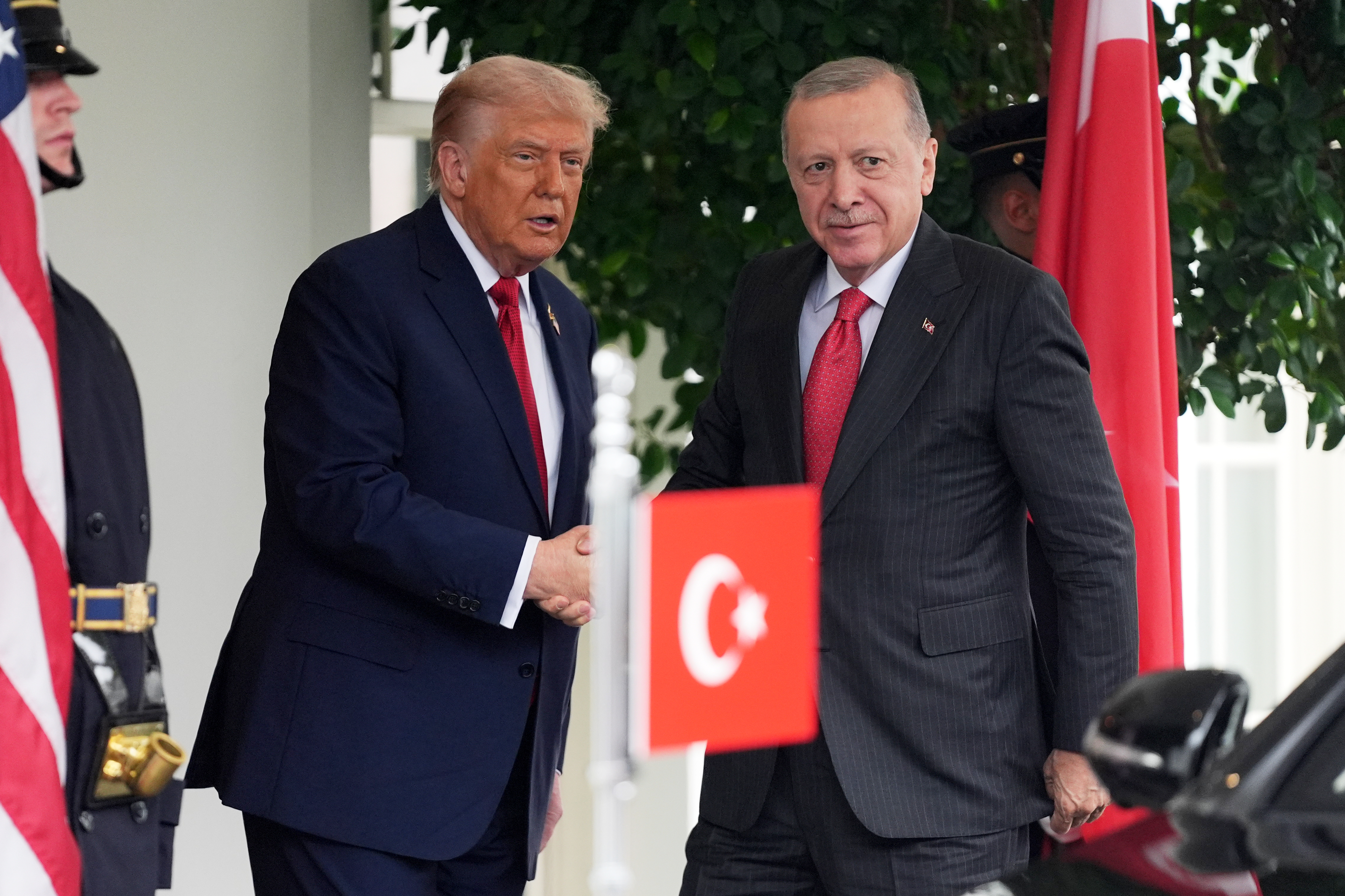 Trump and Recep Erdogan