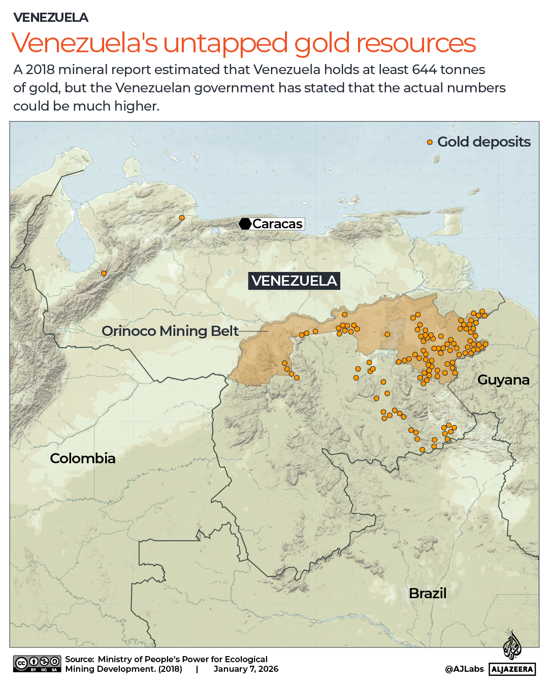 INTERACTIVE - VENEZUELA - Venezuela's untapped gold resources - JAN7, 2026-1767848333