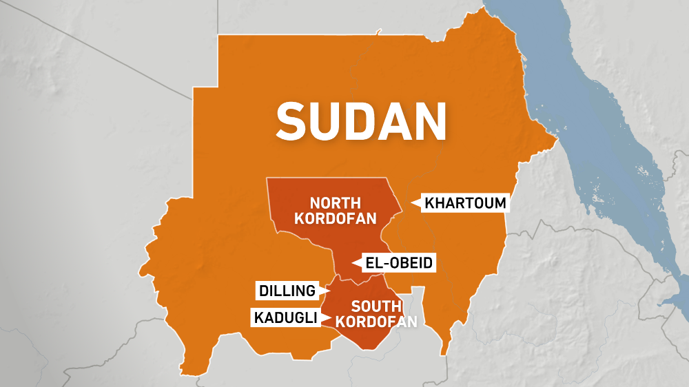 Sudan map