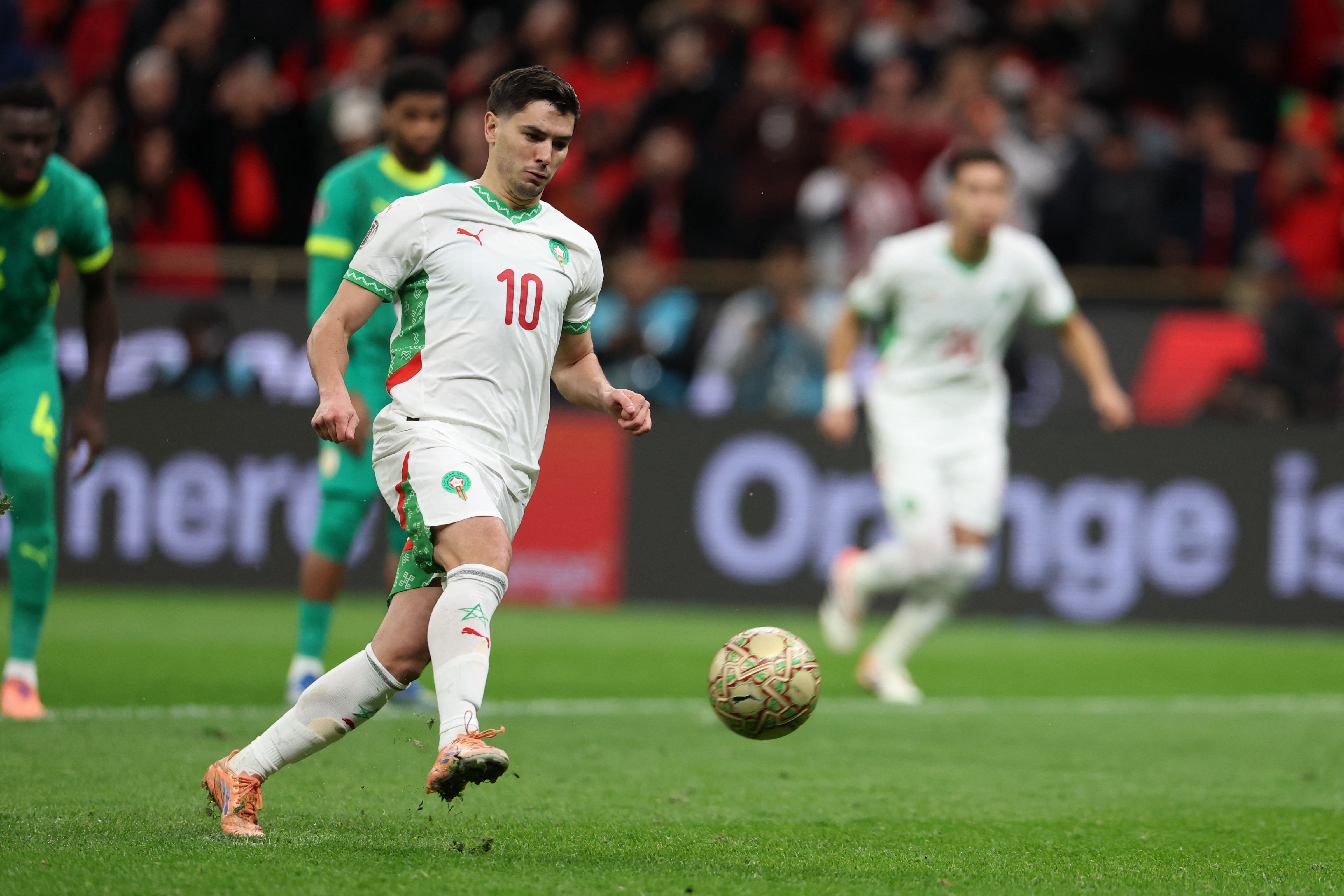 Soccer Football - CAF Africa Cup of Nations - Morocco 2025 - Final - Senegal v Morocco - Prince Moulay Abdellah Stadium, Rabat, Morocco - January 18, 2026 Morocco's Brahim Diaz misses a penalty REUTERS/Amr Abdallah Dalsh