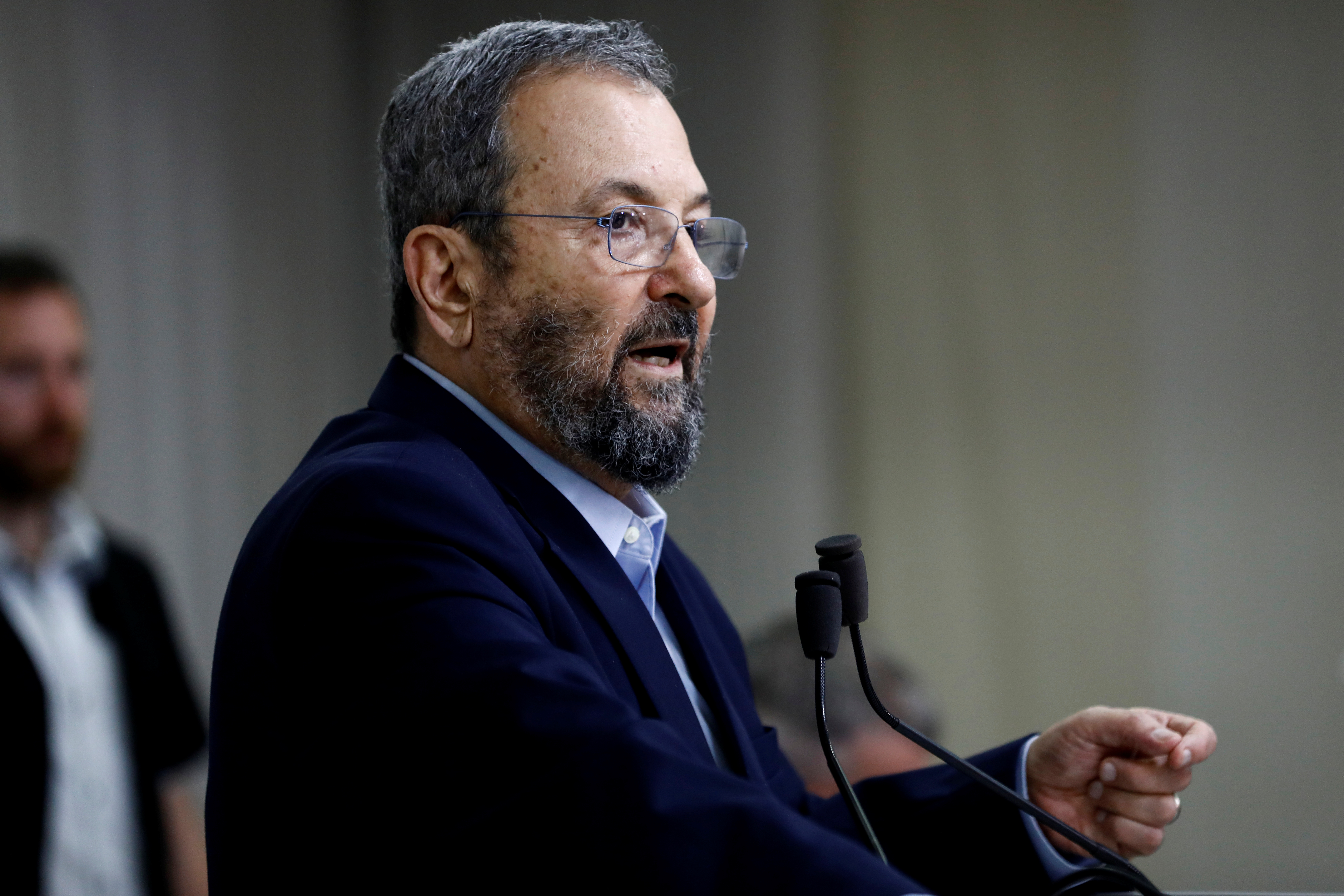 Former Israeli Prime Minister Ehud Barak