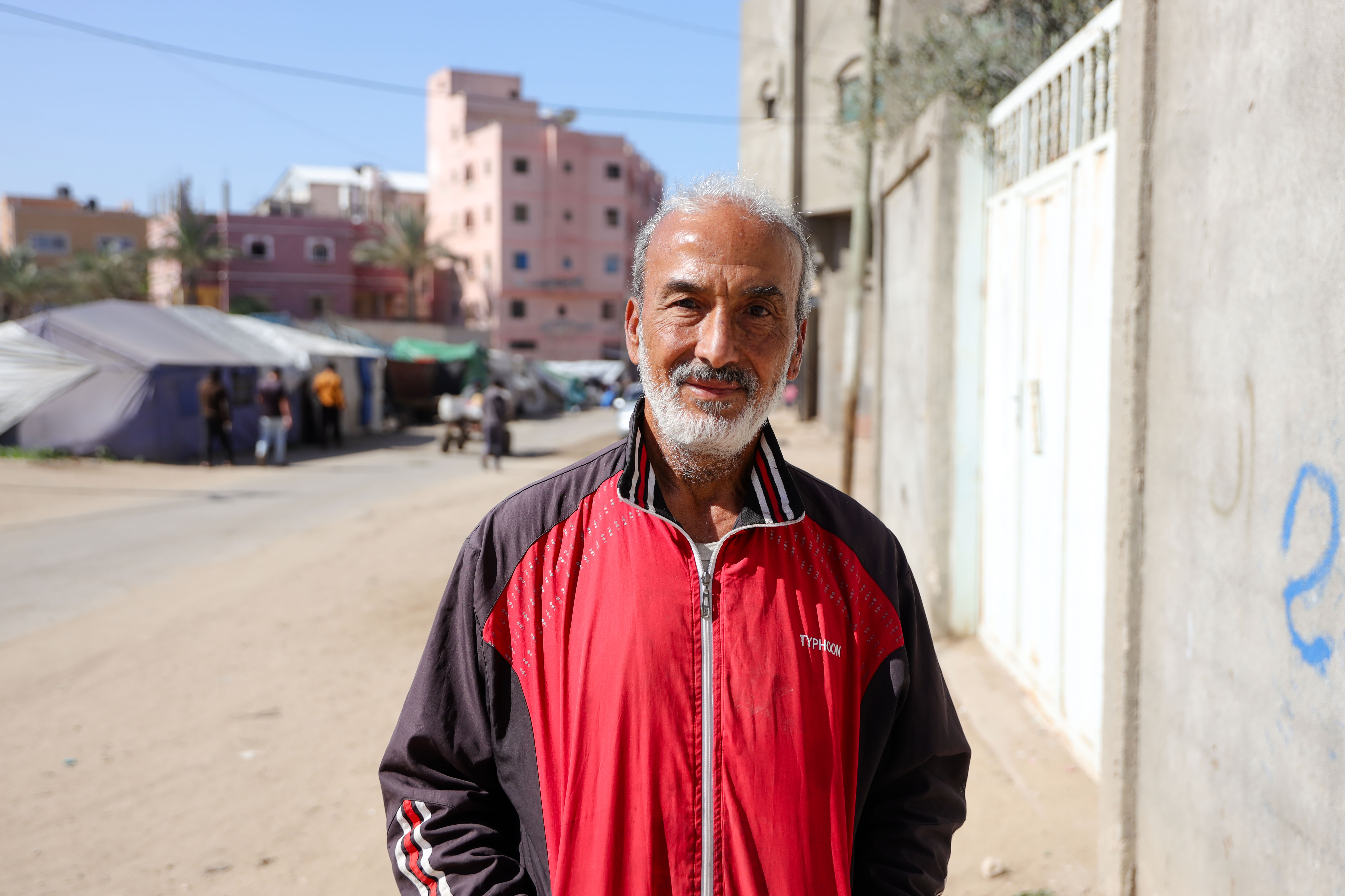 Jamal Abu Mukhda from Deir al-Balah believes that the Peace Council and its decisions are merely lies for media consumption [Abdelhakim Abu Riash/Al Jazeera]