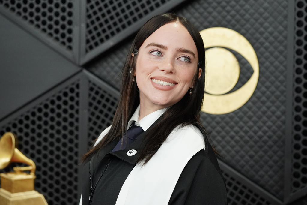 Billie Eilish at the 68th annual Grammy Awards