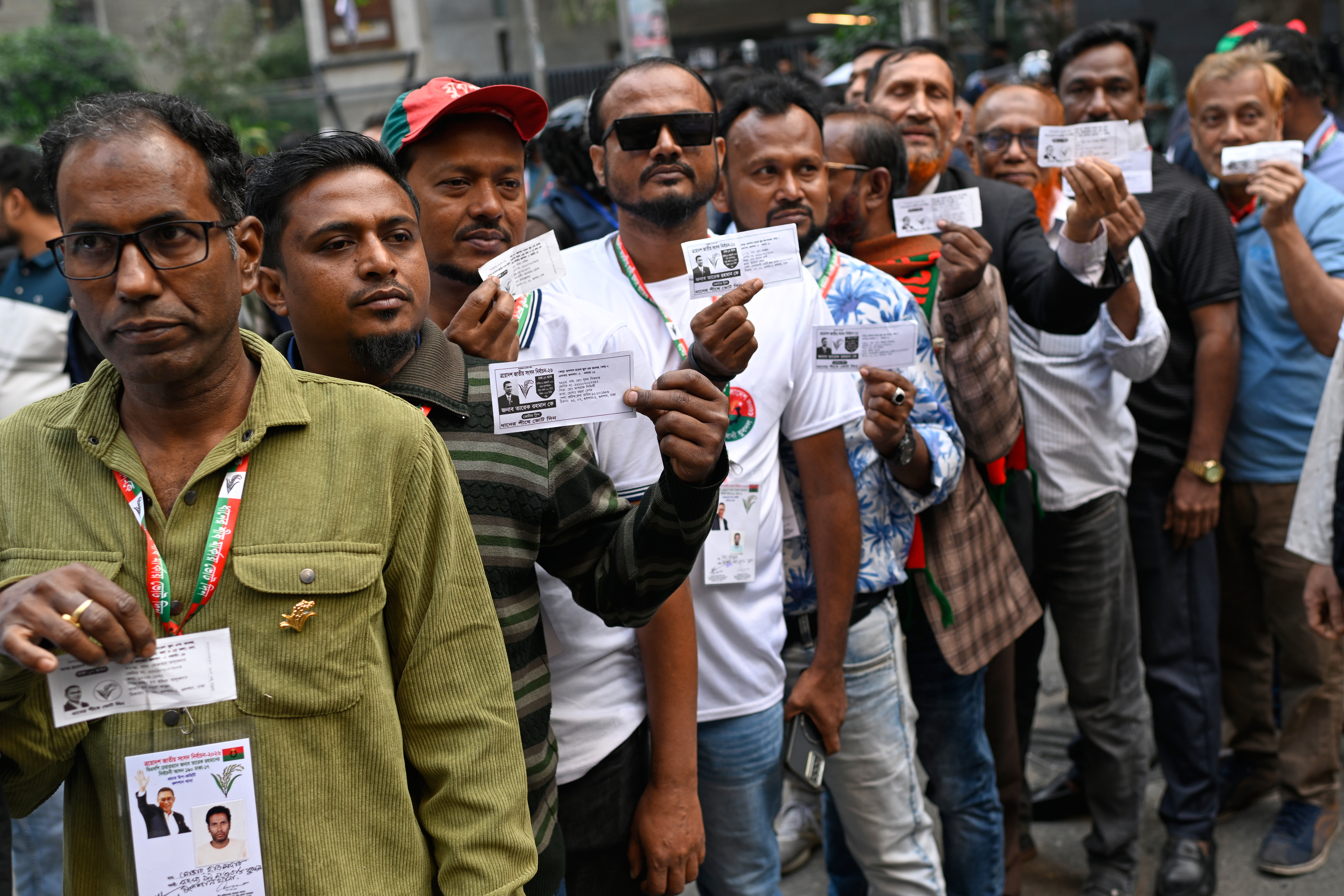 Bangladeshis turn out for historic election after Hasina's downfall