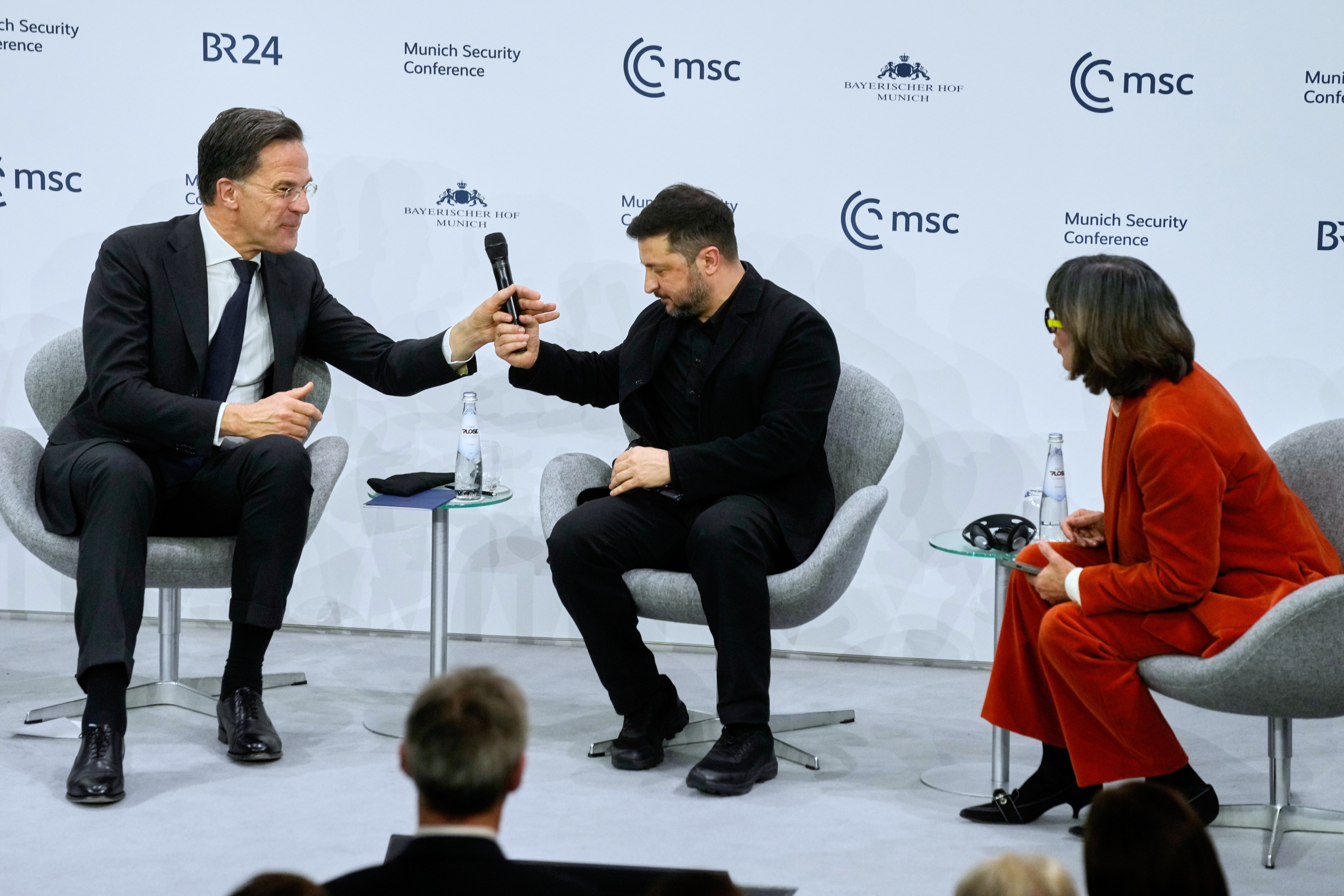 epa12734956 Relatives and friends attend the funeral ceremony of two-year-old twins Ivan and Vladislav, one-year Miroslava, and their father, 34-year-old Gregory, who were killed in their home in a Russian strike two days ago, in the village of Skovorodinovka near Bohodukhiv, in the Kharkiv region, 13 February 2026, amid the ongoing Russian invasion. Gregory's pregnant wife and mother of the three children was injured in the drone strike on their home 11 February 2026 in the city of Bohodukhiv. EPA/SERGEY KOZLOV