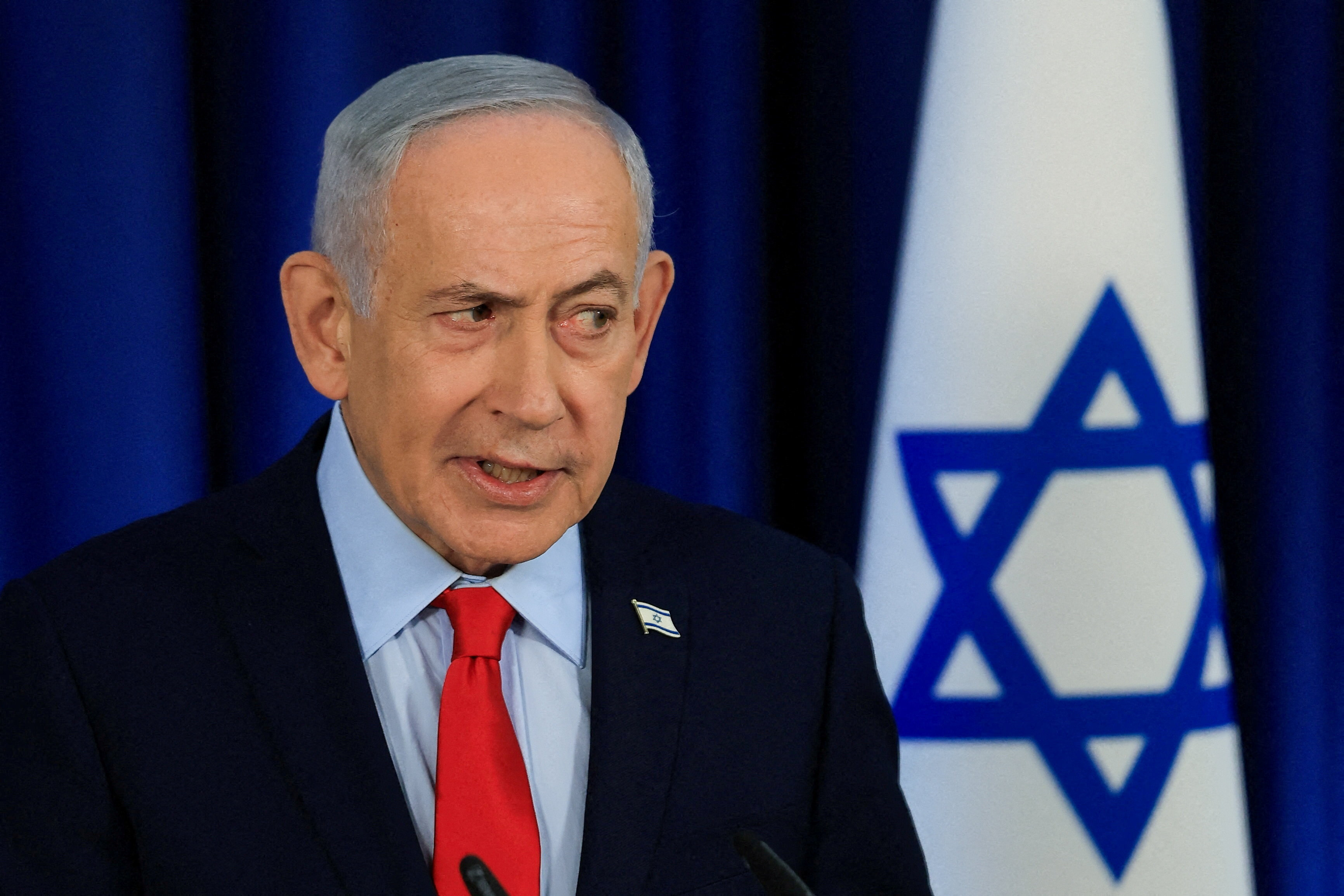 Israeli Prime Minister Benjamin Netanyahu.