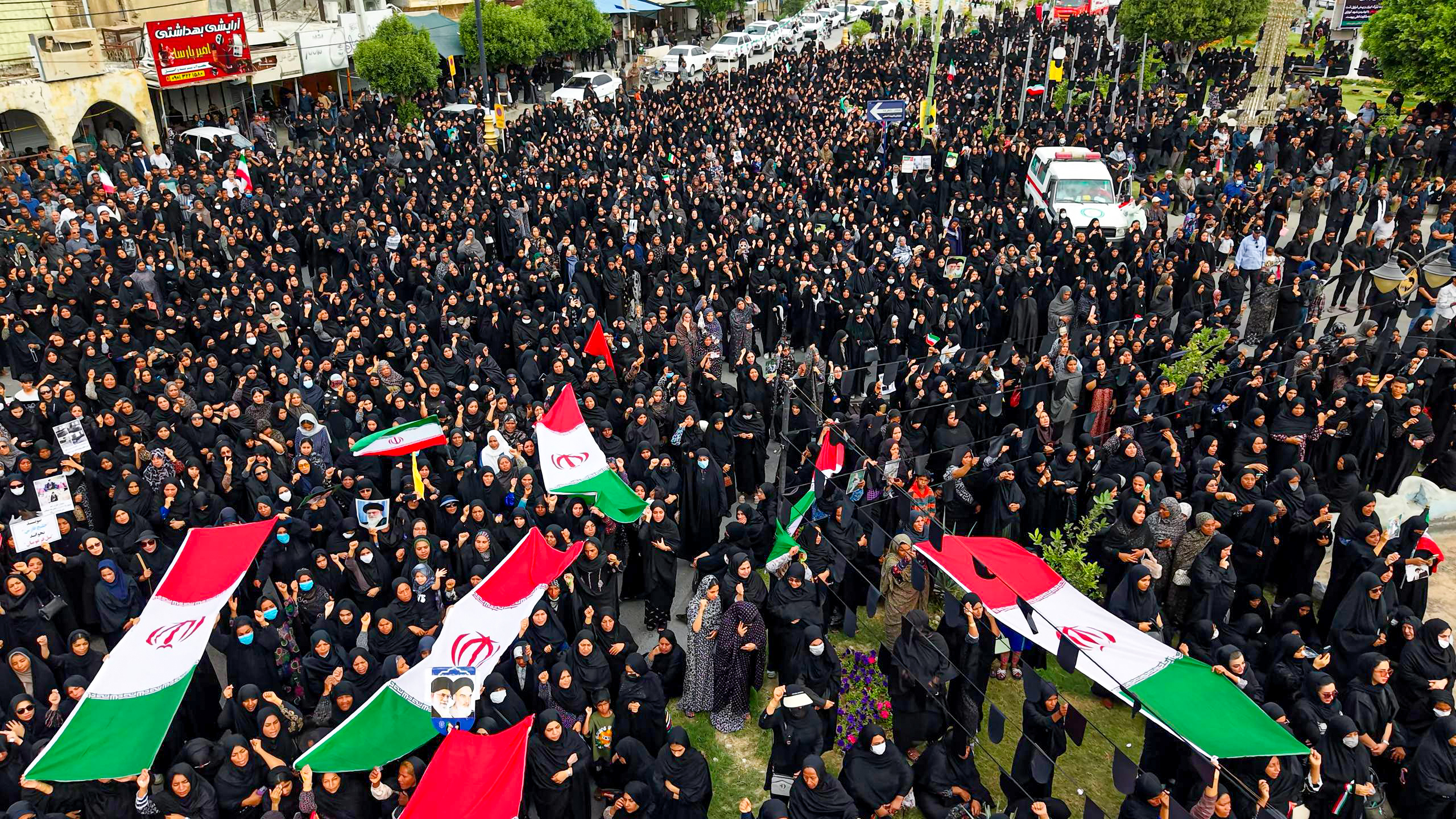 Funeral held for children who lost their lives in US-Israeli attack on Iranian Primary School