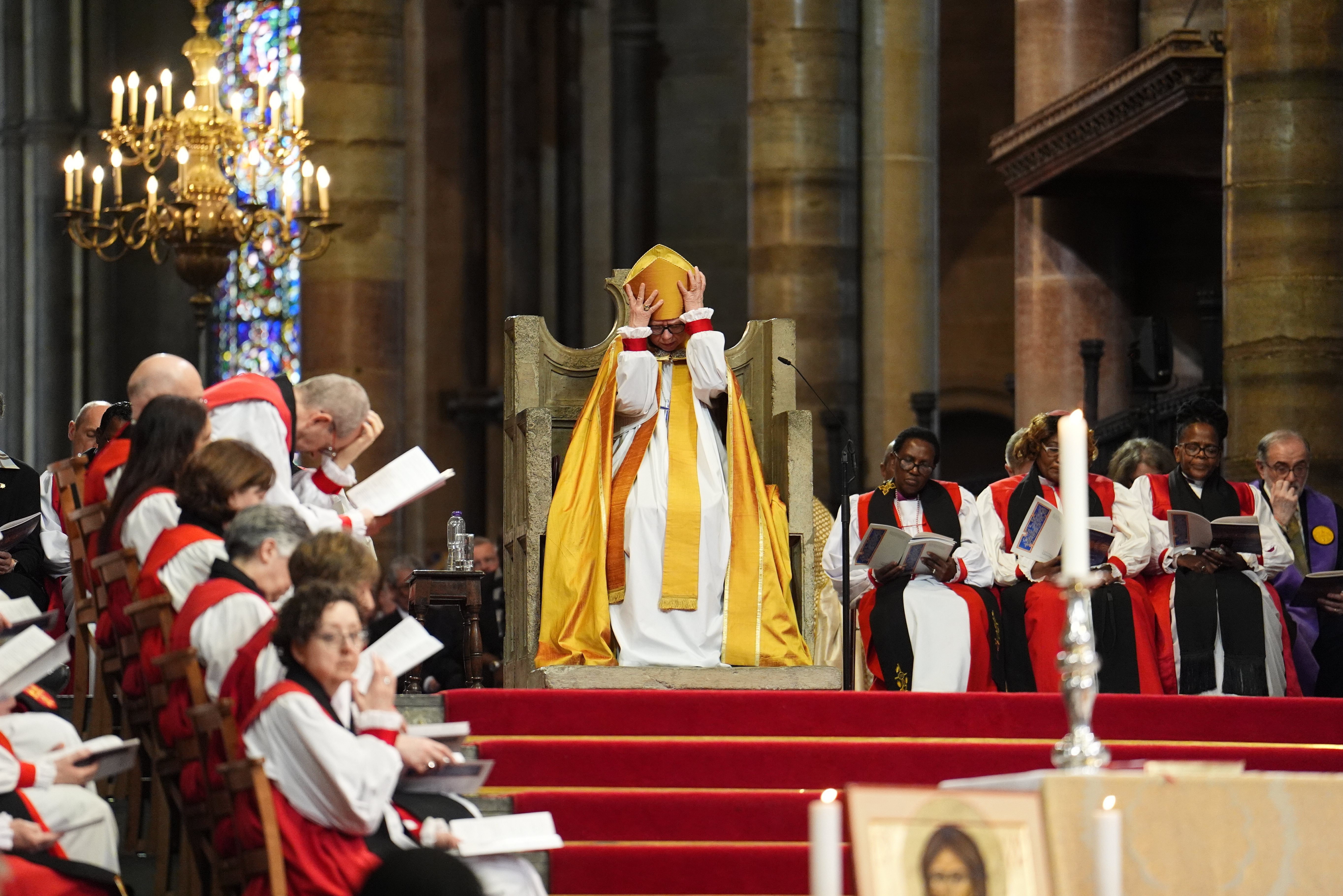 The Archbishop of Canterbury Dame Sarah Mullally