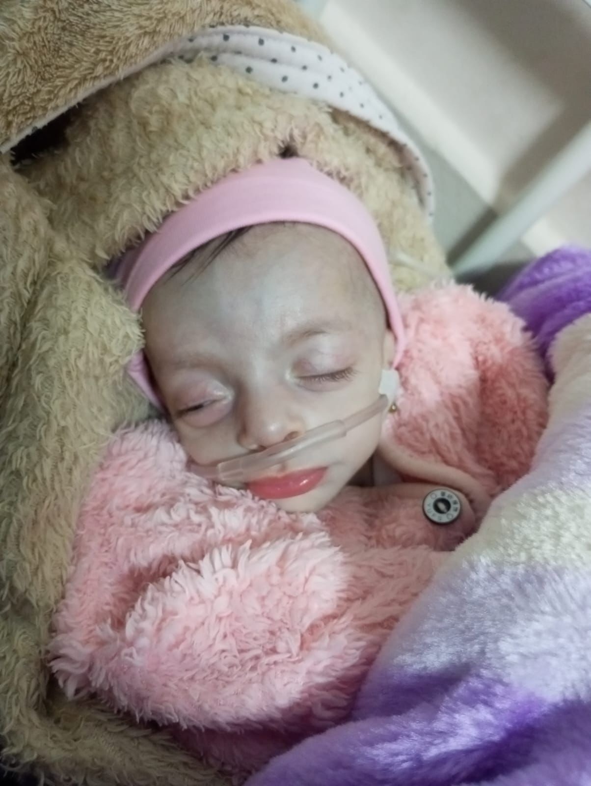 Lama Abu Reida's daughter, Alma