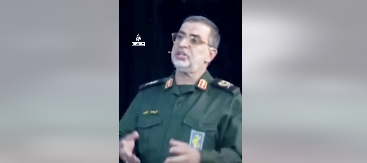 IRGC spokesperson Ali Mohammad Naeini