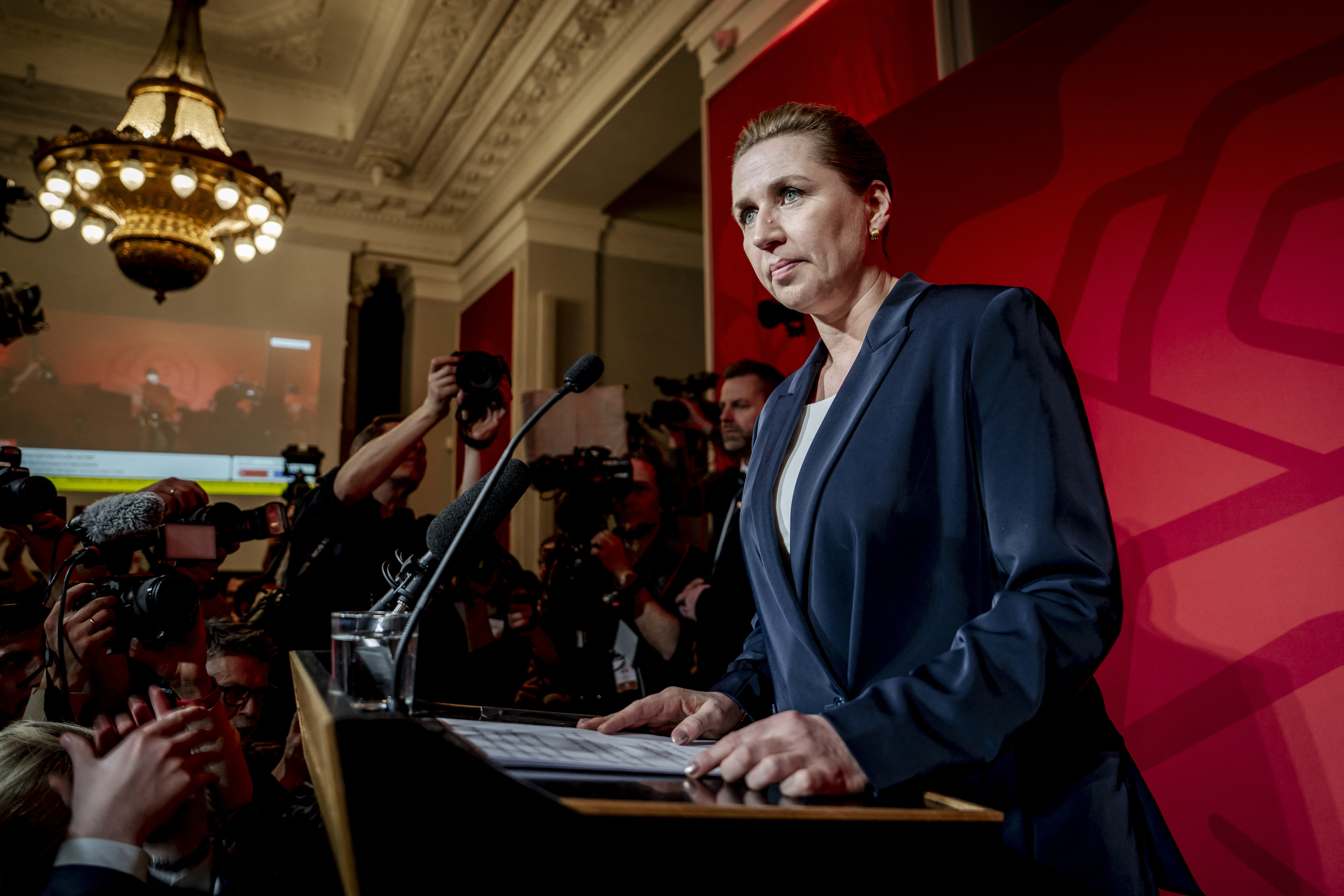Leader of the Social Democrats, Mette Frederiksen