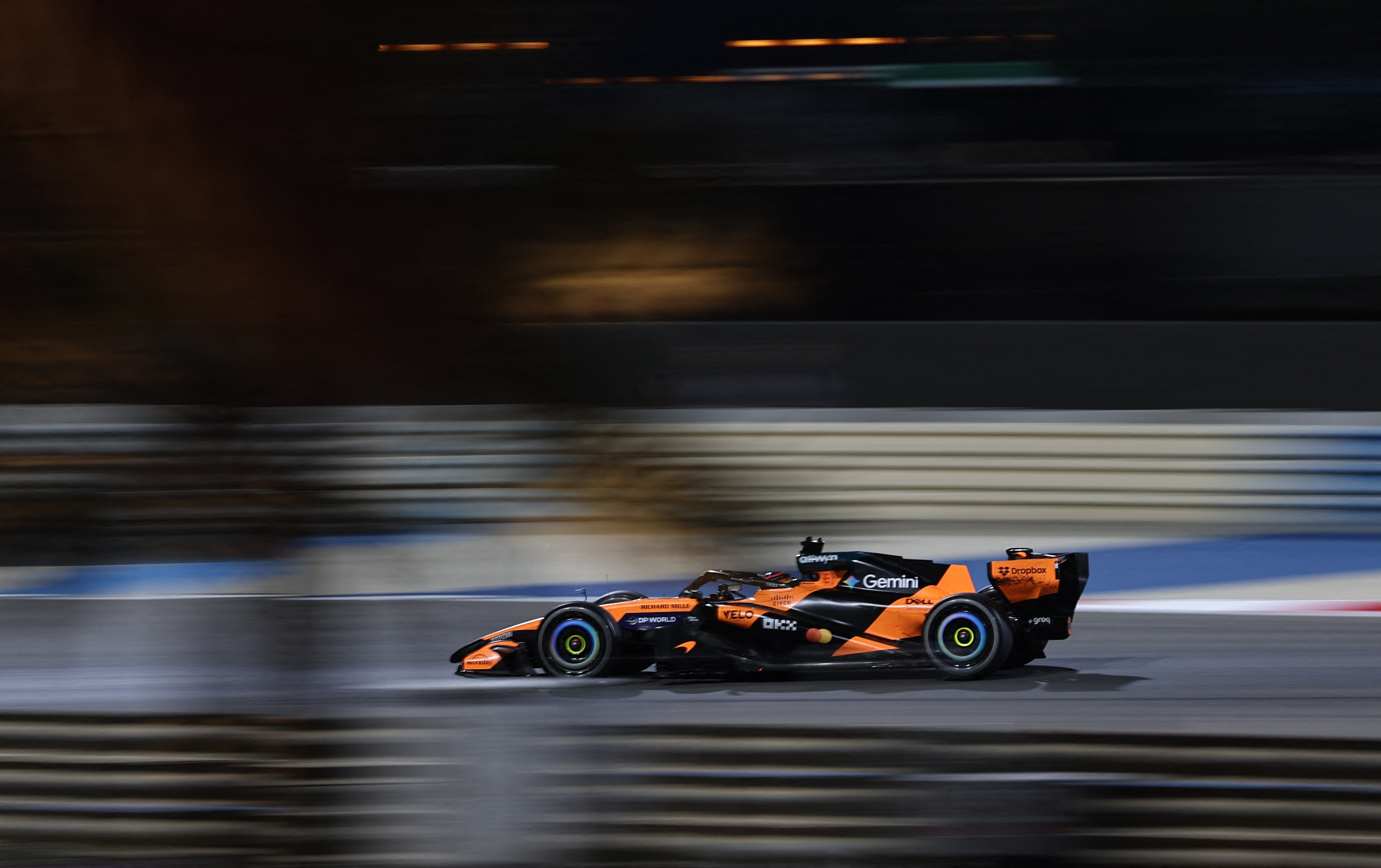 Formula One F1 - Pre Season Testing - Bahrain International Circuit, Sakhir, Bahrain - February 19, 2026 McLaren's Oscar Piastri in action during pre-season testing REUTERS/Hamad I Mohammed