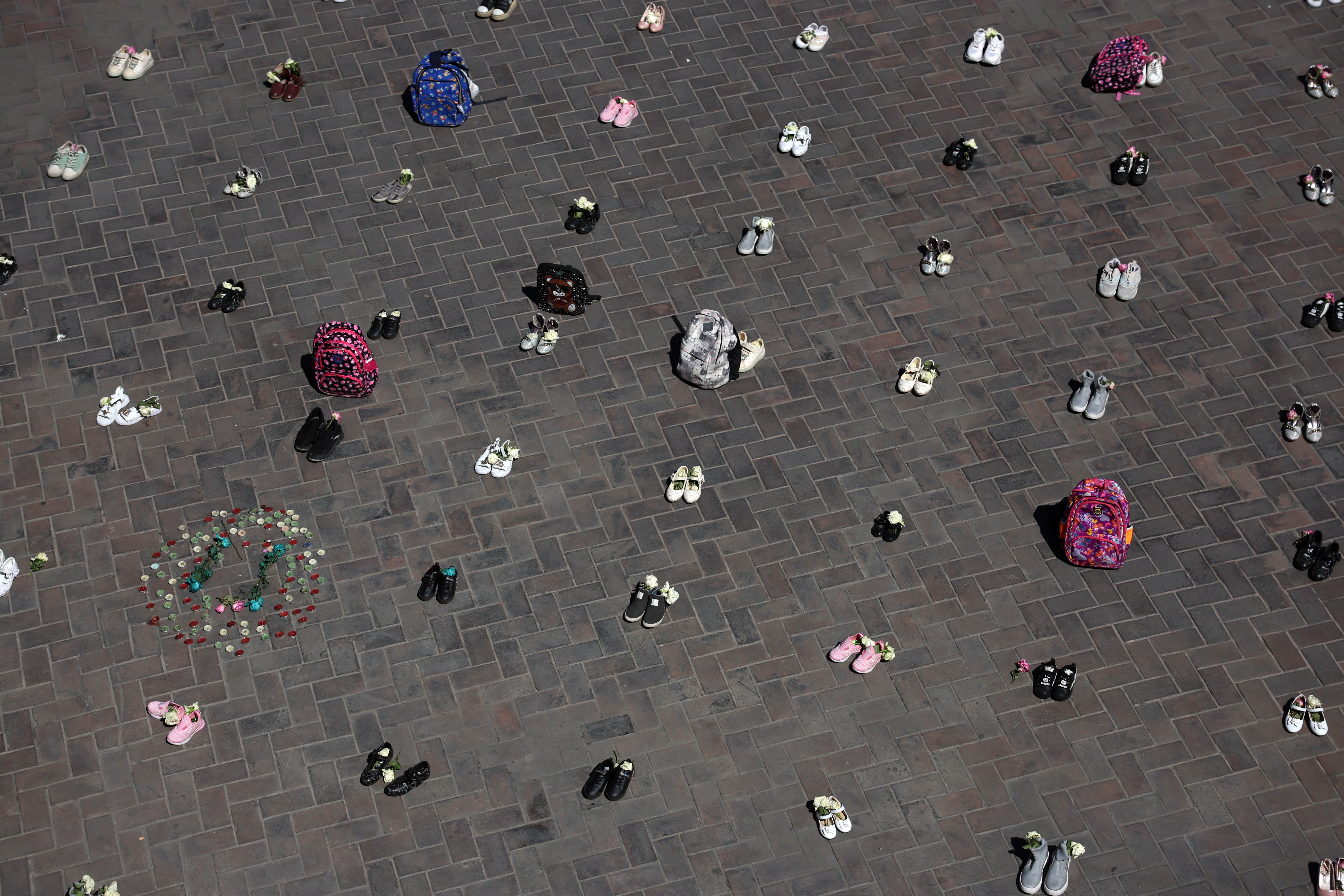 Photos: Memorial of Minab schoolgirls killed in US airstrike in Tehran
