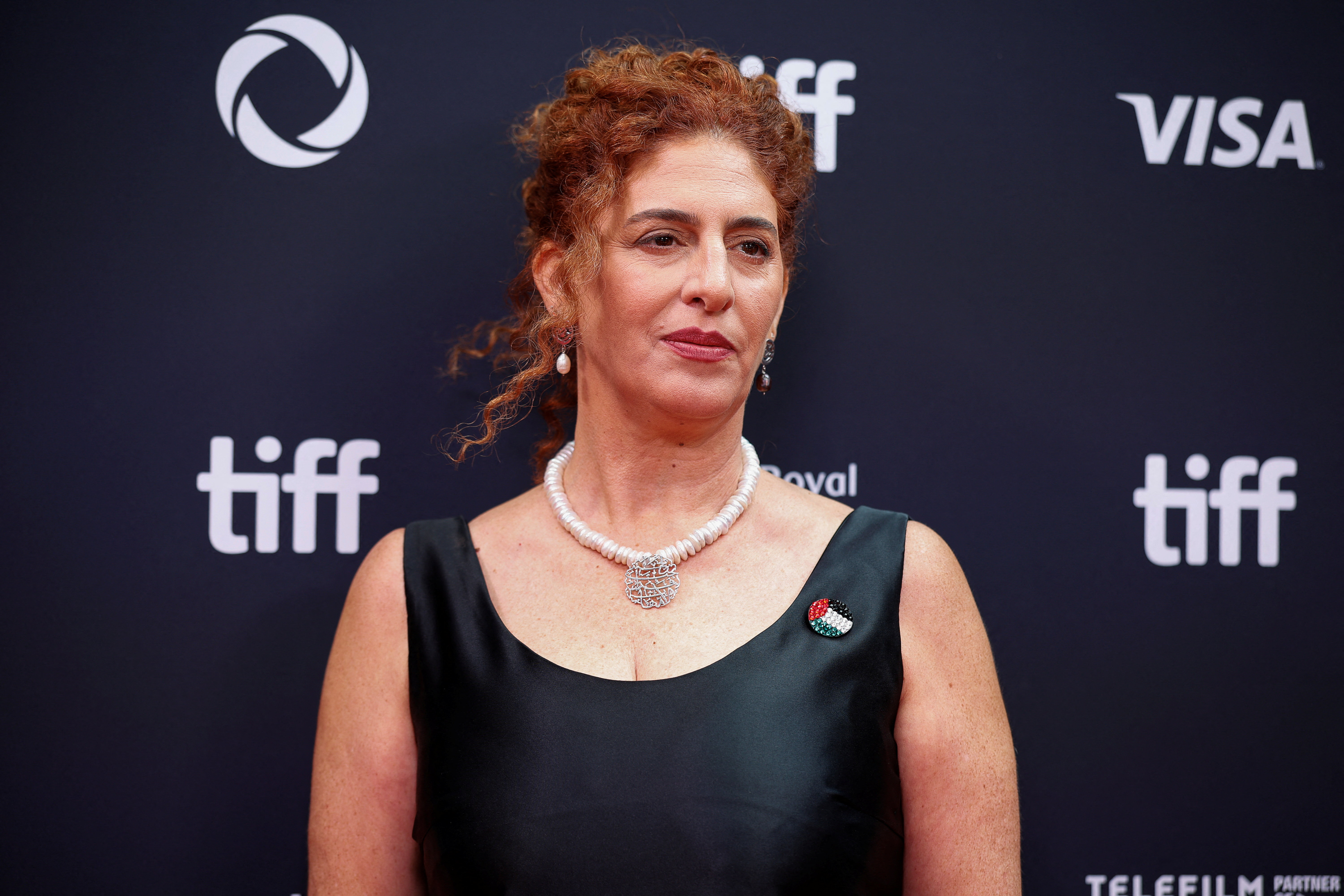 Director Annemarie Jacir poses on the red carpet for the premiere of the film "Palestine 36" as the Toronto International Film Festival (TIFF) returns for its 50th edition in Toronto, Ontario, Canada, September 5, 2025. [Carlos Osorio/Reuters]