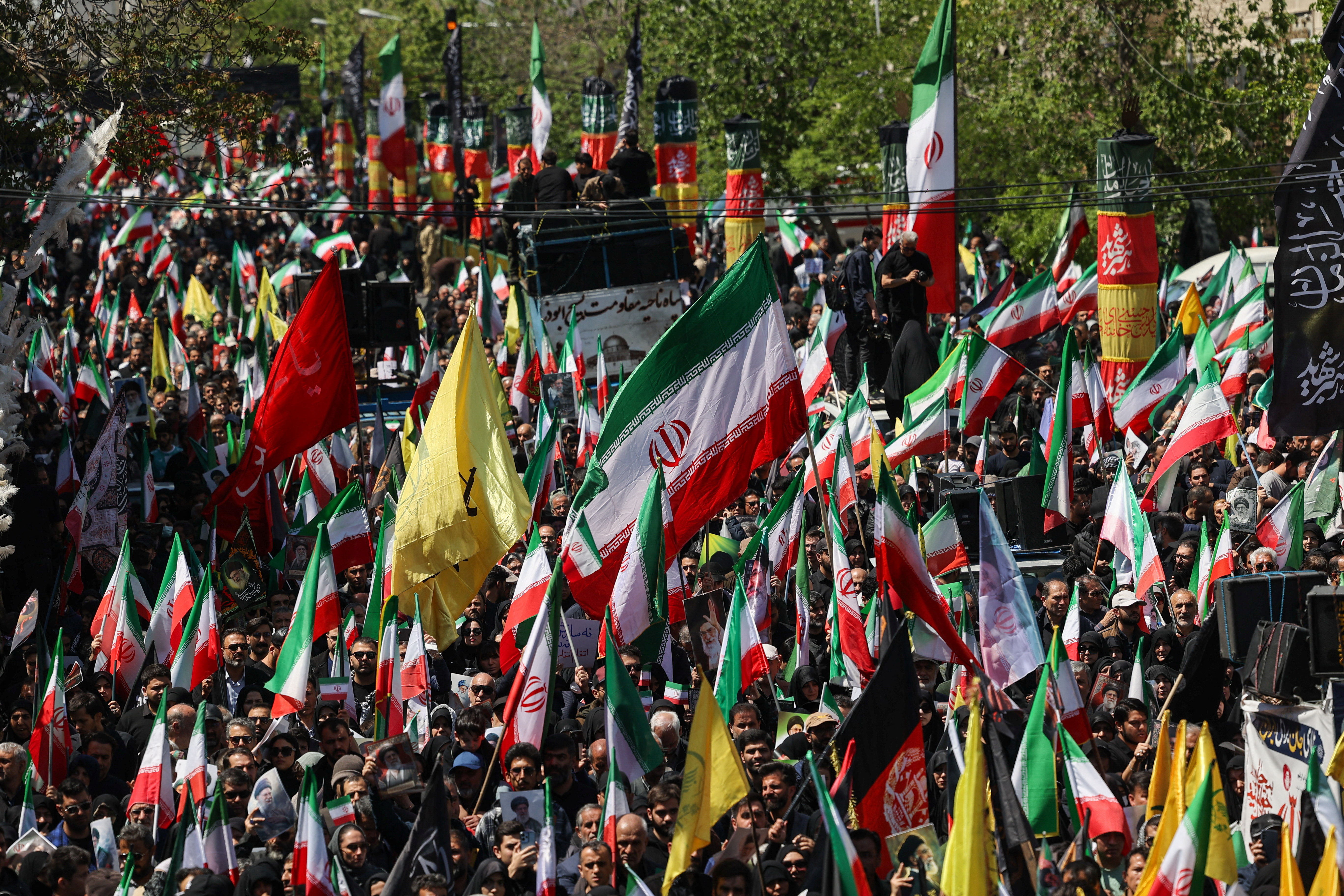 Ceremony marking 40 days since the killing of late Supreme Leader of Iran Ayatollah Ali Khamenei, in Tehran