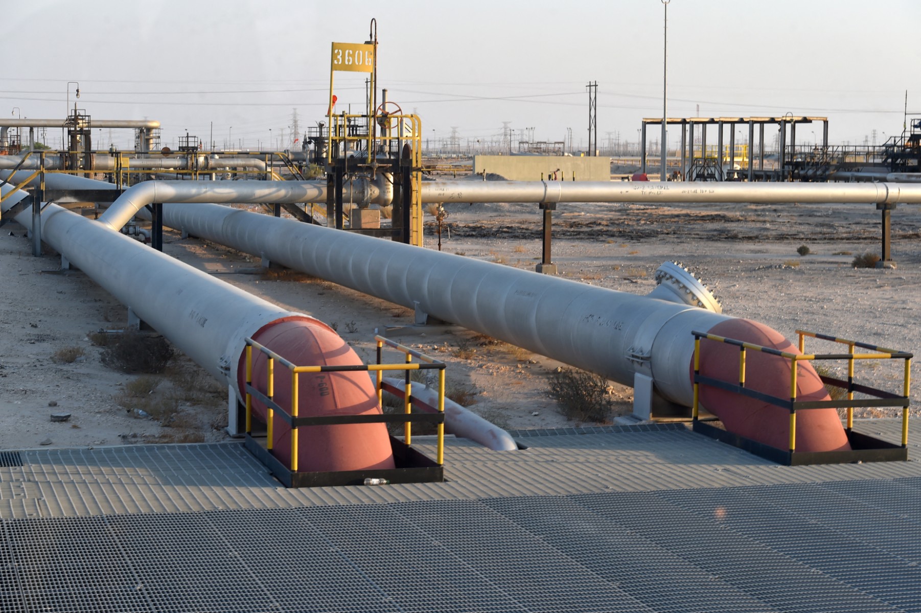A partial view of Saudi Arabia’s Abqaiq oil processing plant on September 20, 2019