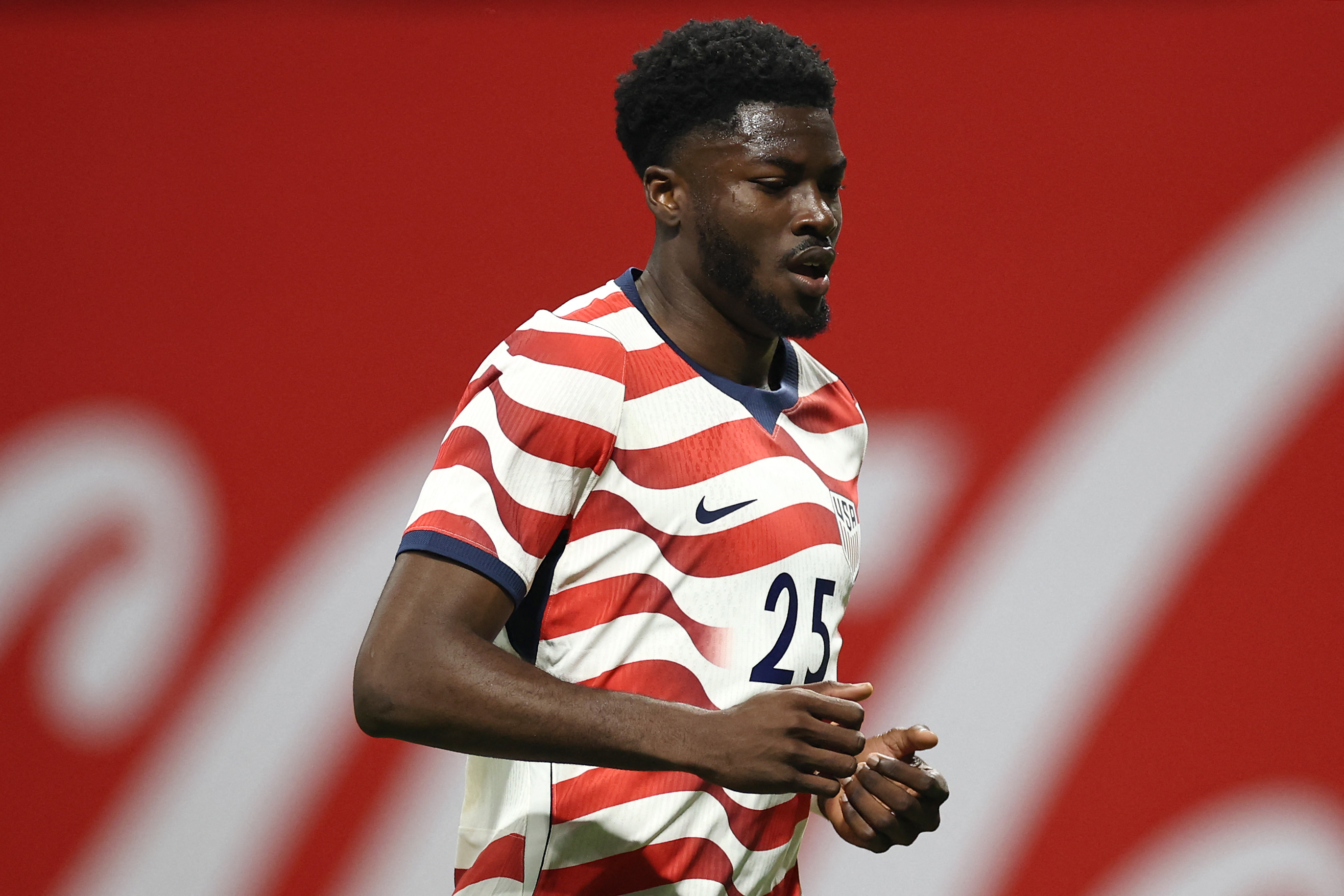 Patrick Agyemang of the USA