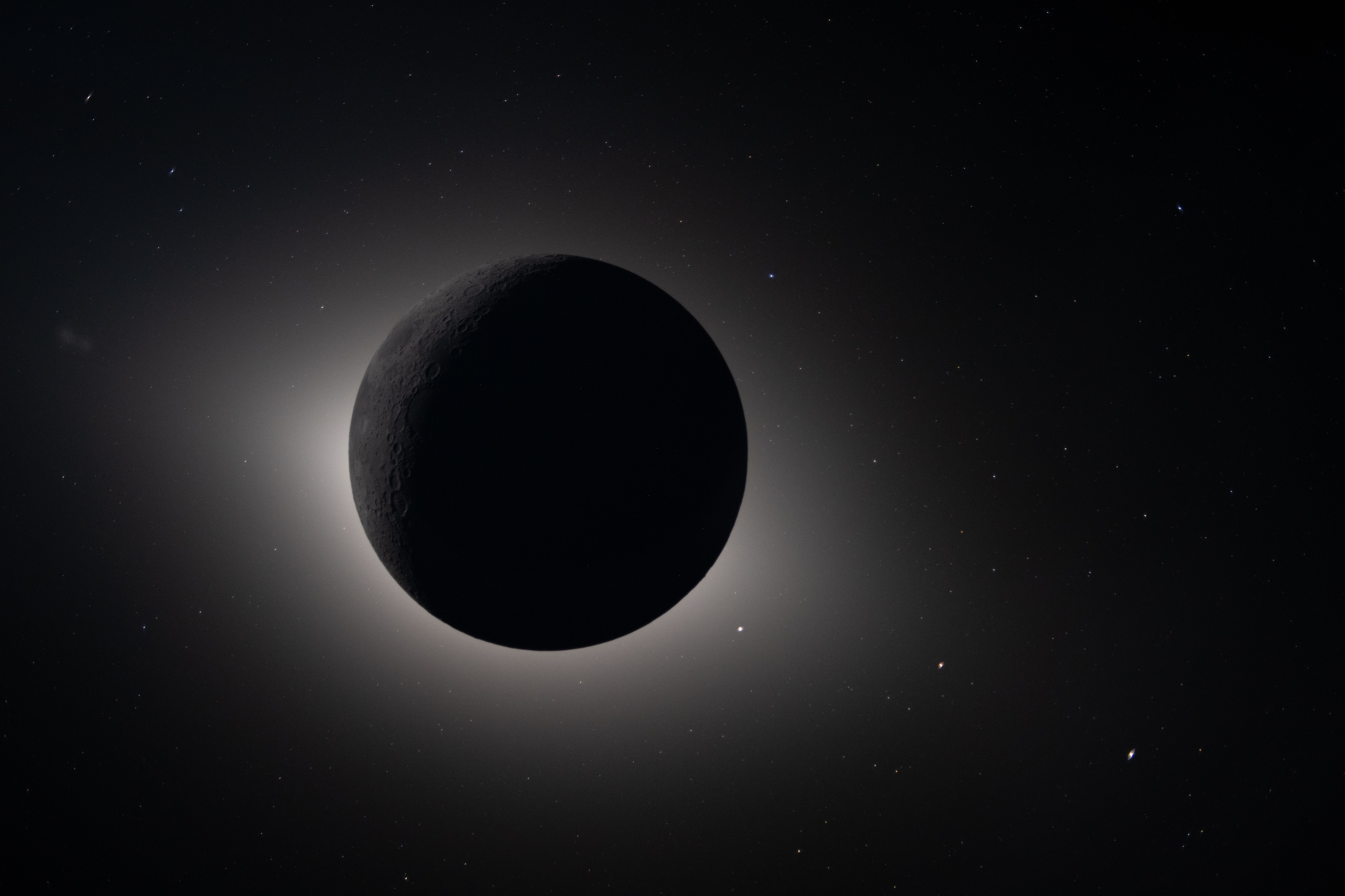 The moon