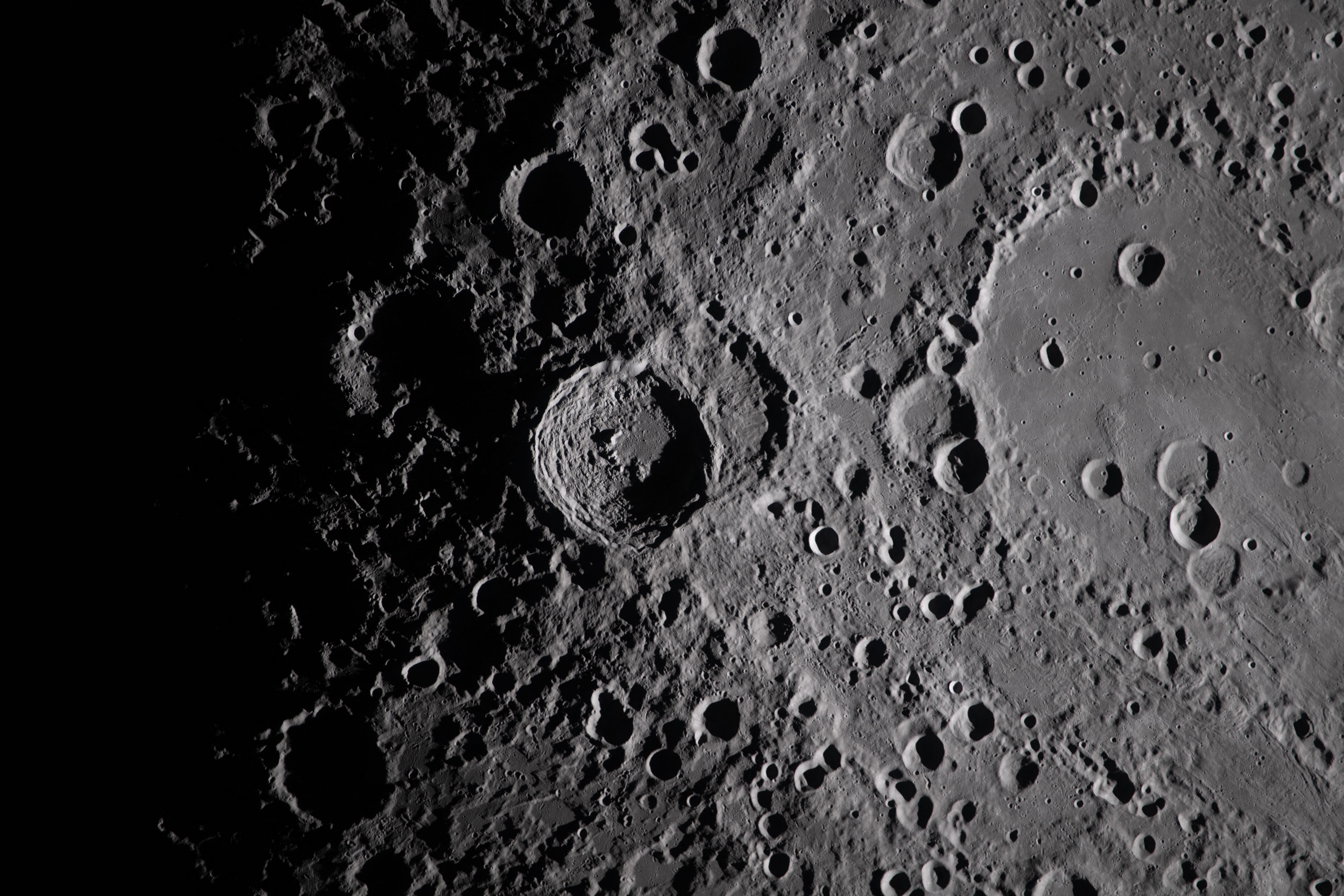 The moon