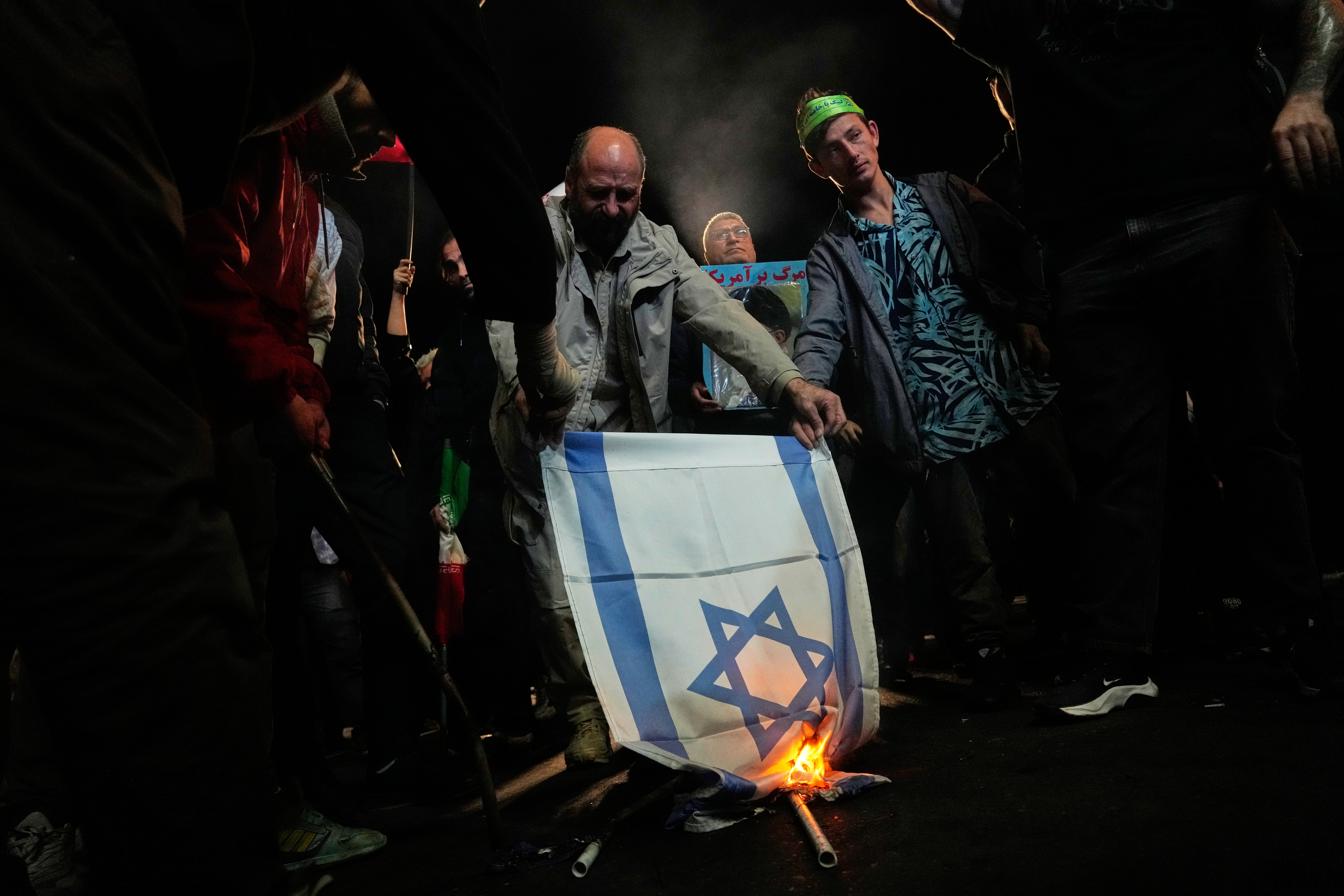 Celebrations in the Iranian capital Tehran