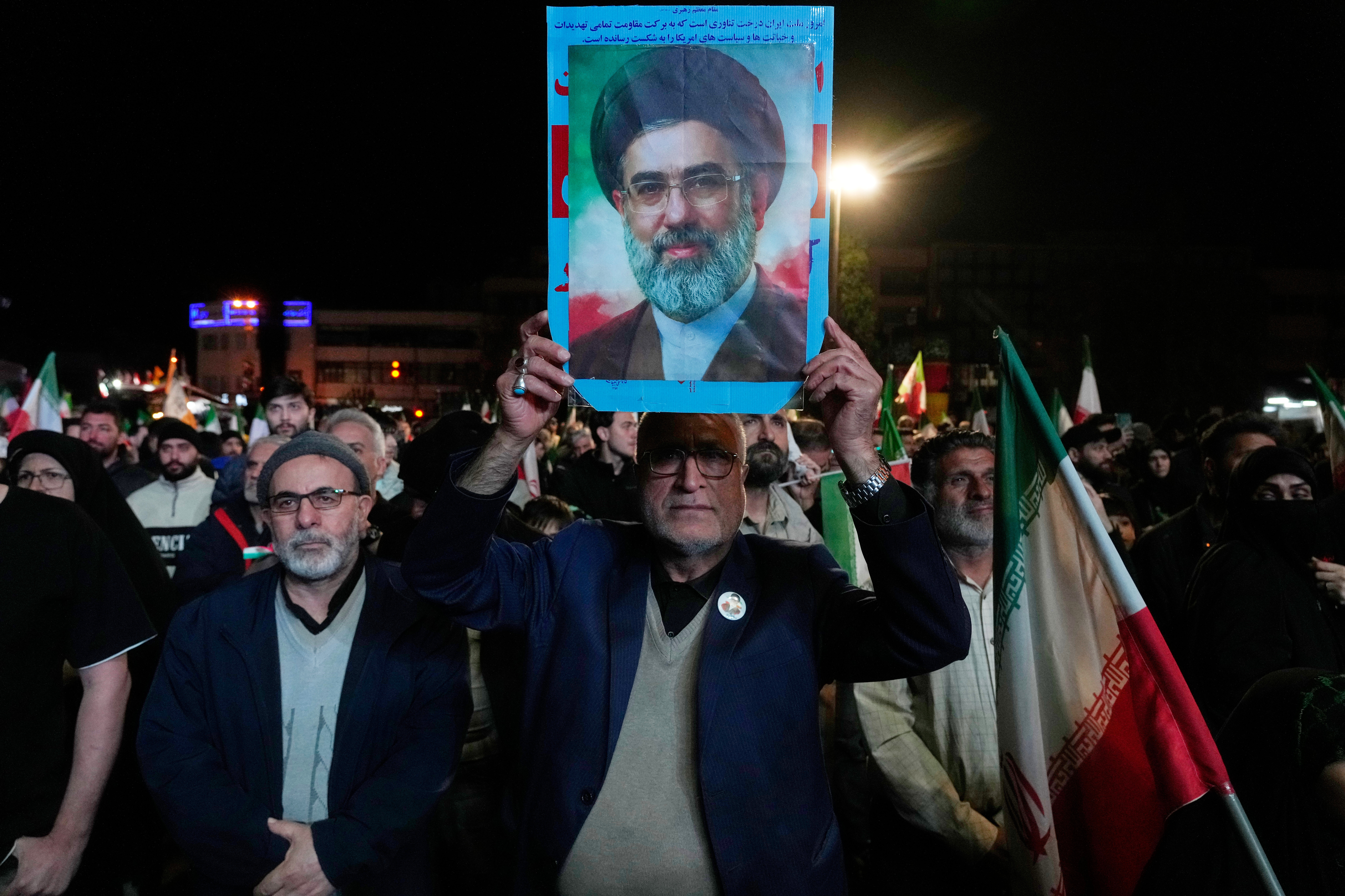 Celebrations in the Iranian capital Tehran