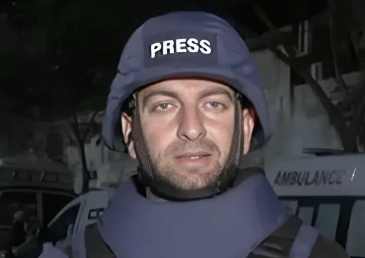 Al Jazeera correspondent Mohammed Wishah [Screenshot/Al Jazeera]