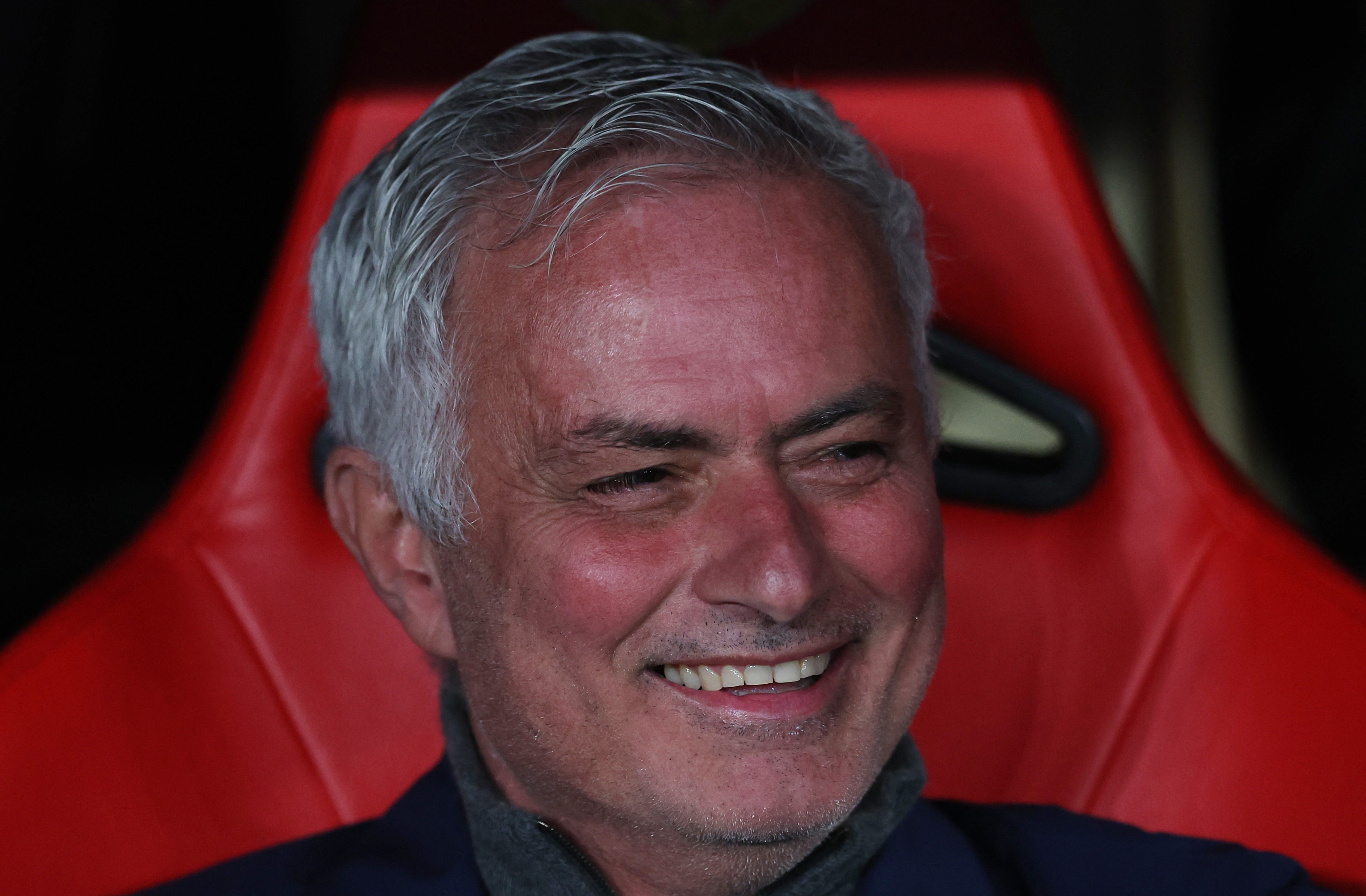 Benfica coach Jose Mourinho