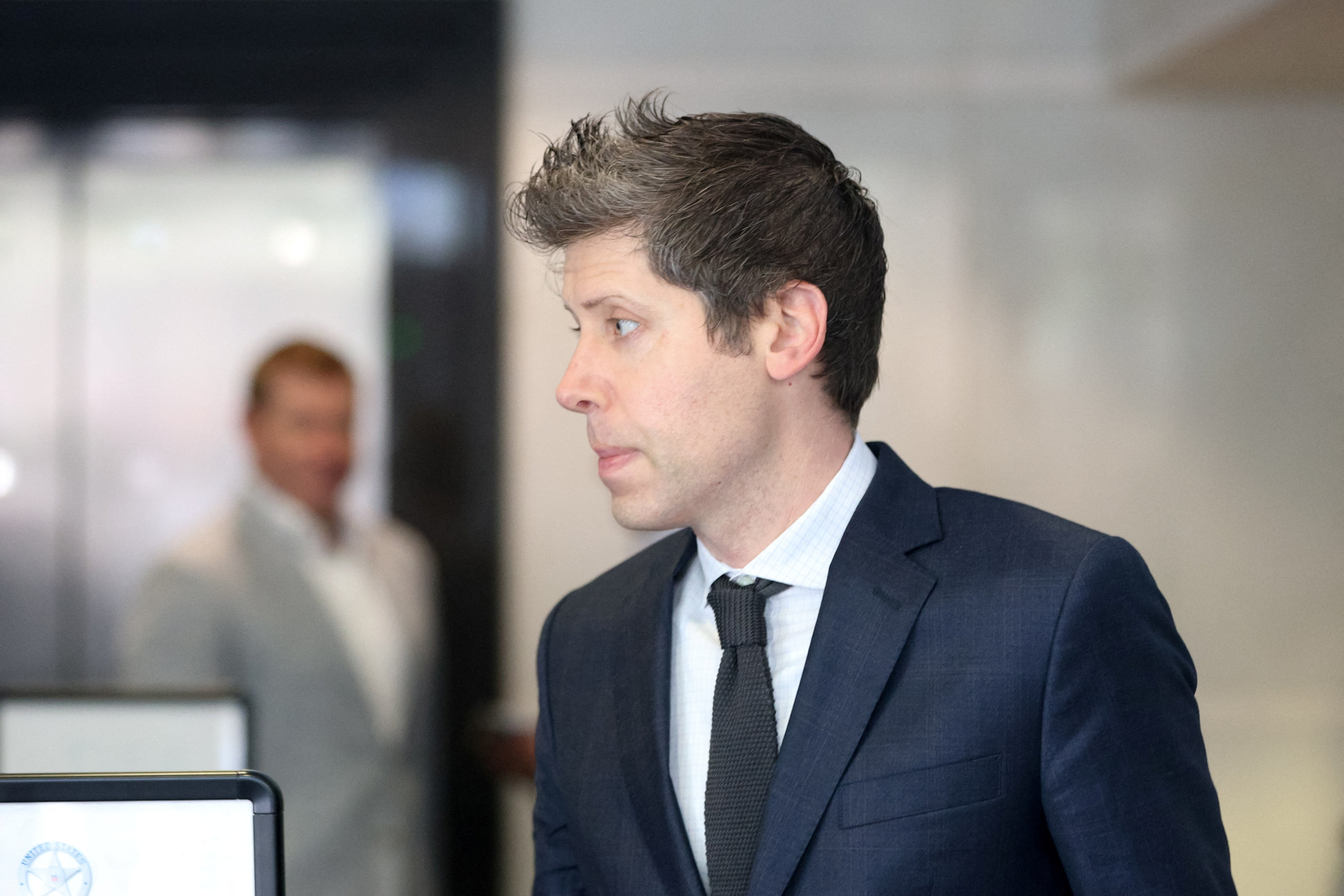 OpenAI CEO Sam Altman arrives at the federal court, as the trial in Elon Musk’s lawsuit over OpenAI’s for-profit conversion continues, in Oakland, California, US, May 14, 2026