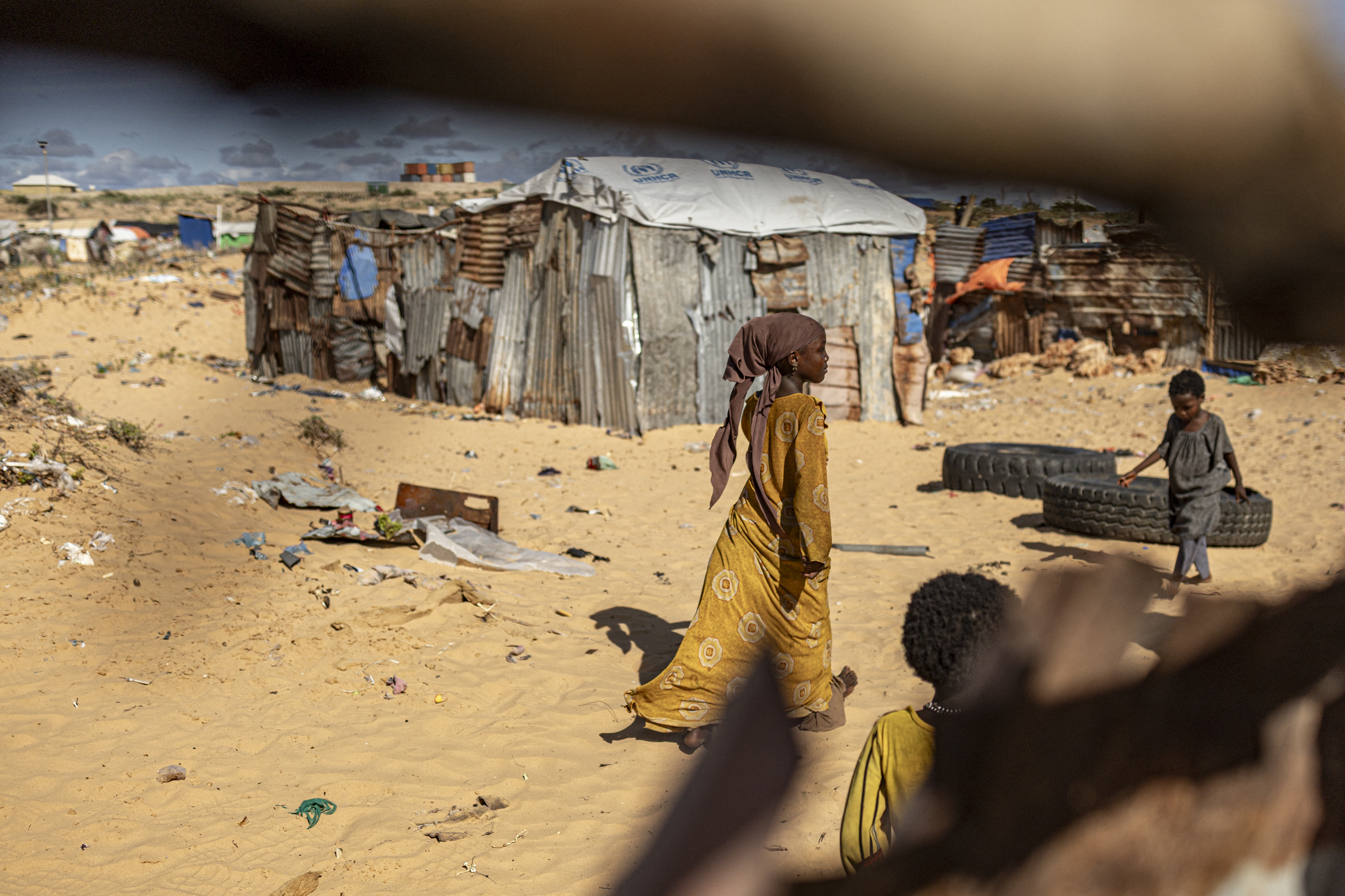 Somali internally displaced children 