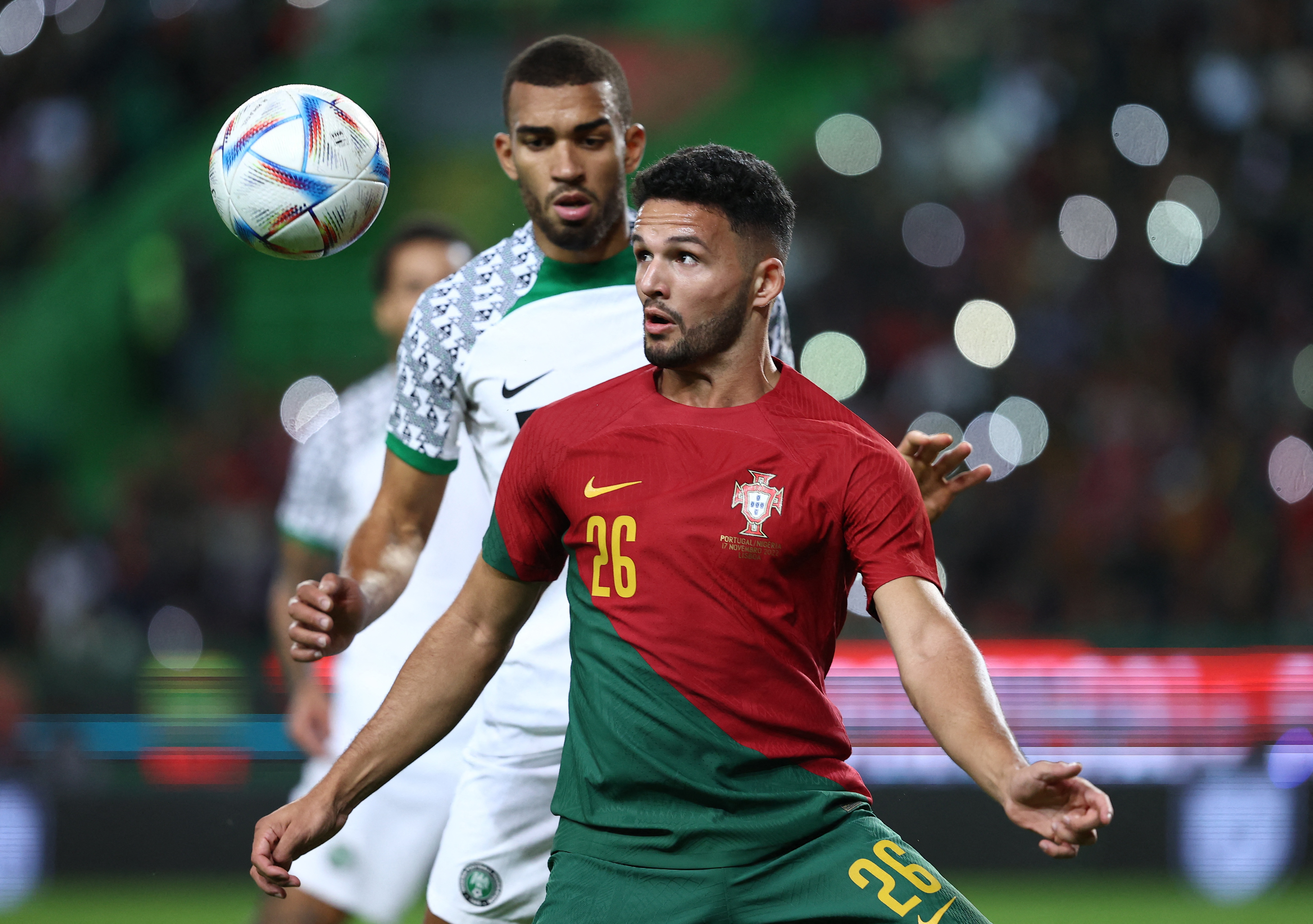 Portugal and Nigeria met just once before, in a Qatar 2022 World Cup warm-up