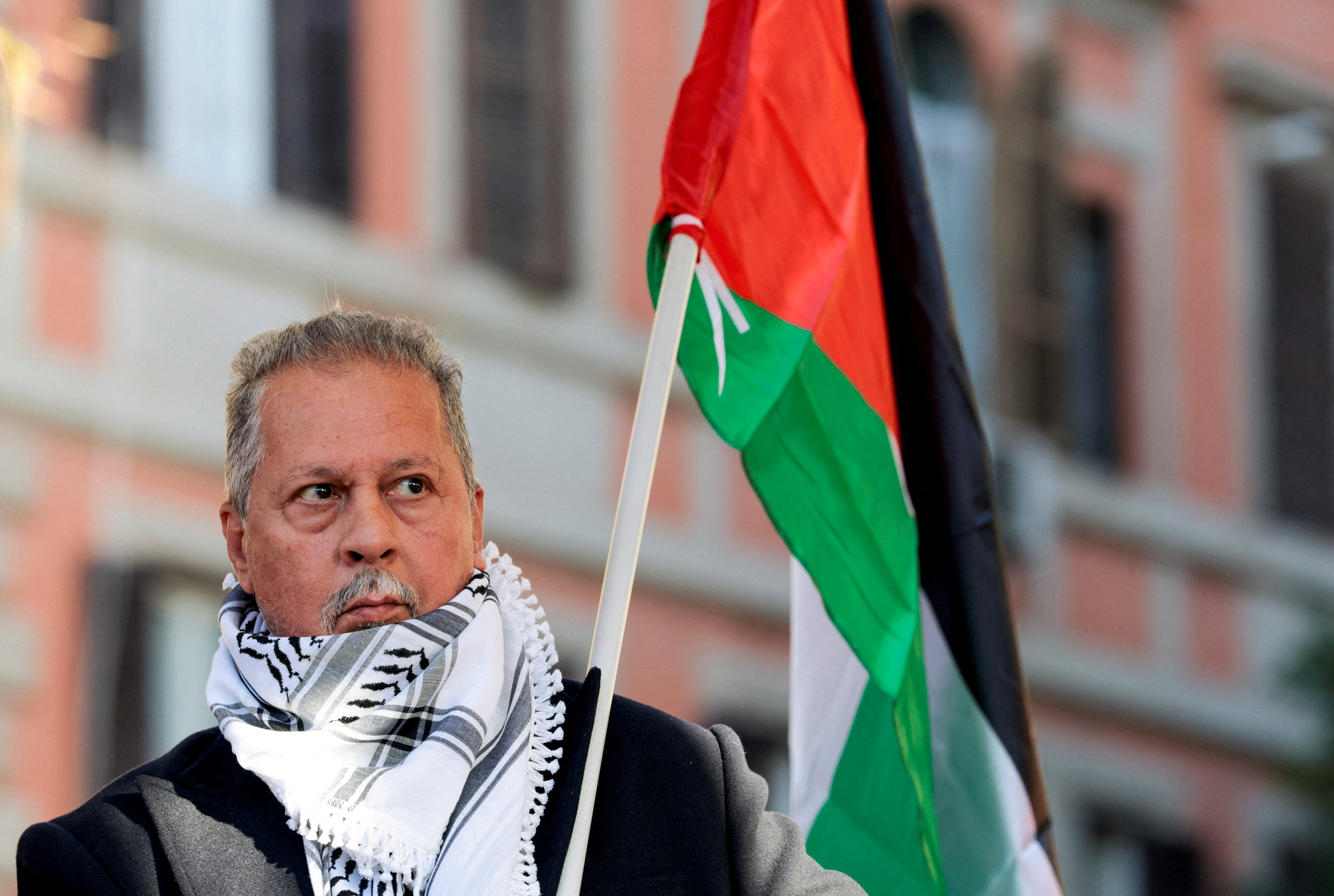 President of the Palestinian Association in Italy