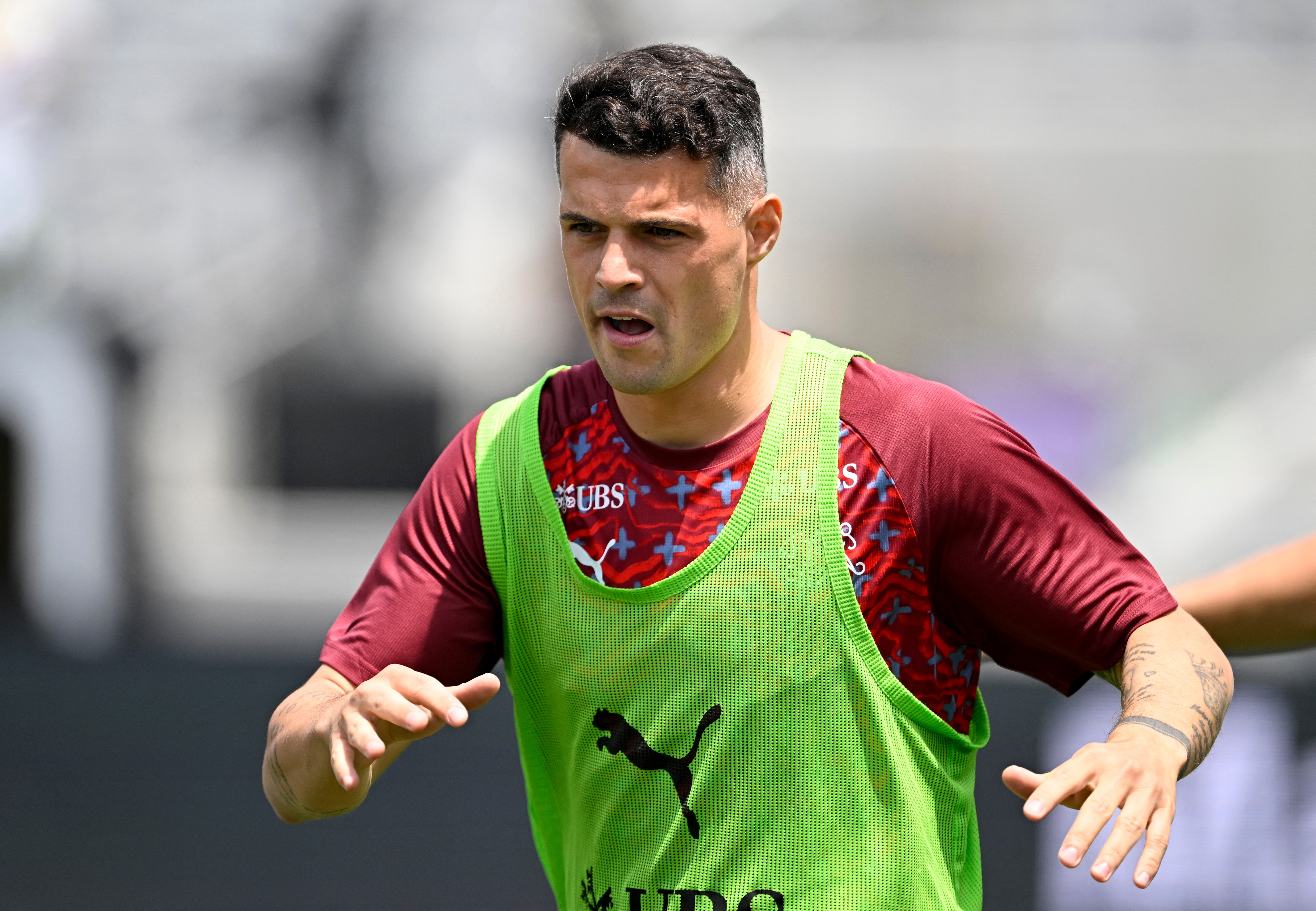 Swiss captain Granit Xhaka is aiming for his country’s best-ever World Cup showing