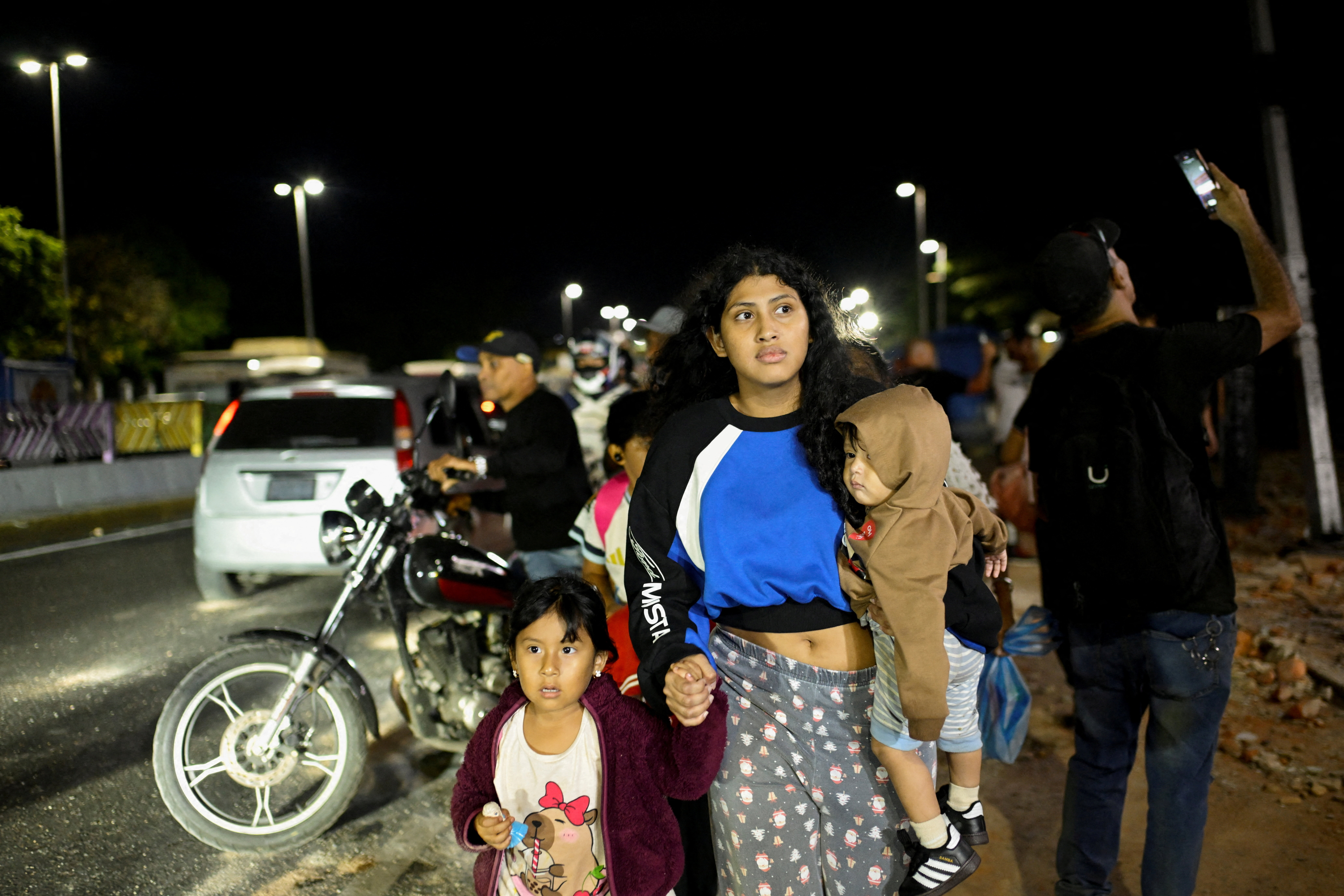 Aftermath of the twin earthquakes in Venezuela