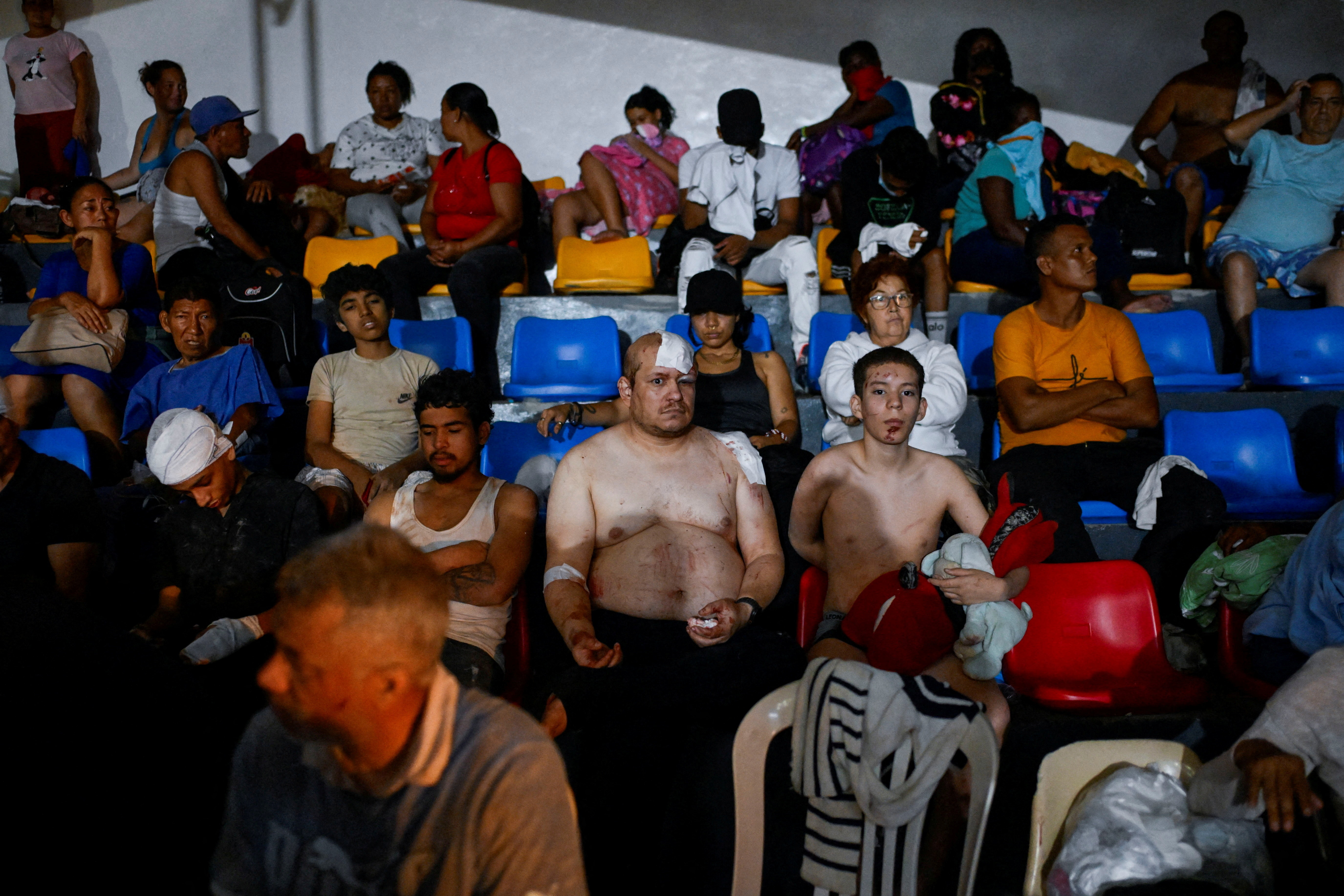Aftermath of the twin earthquakes in Venezuela