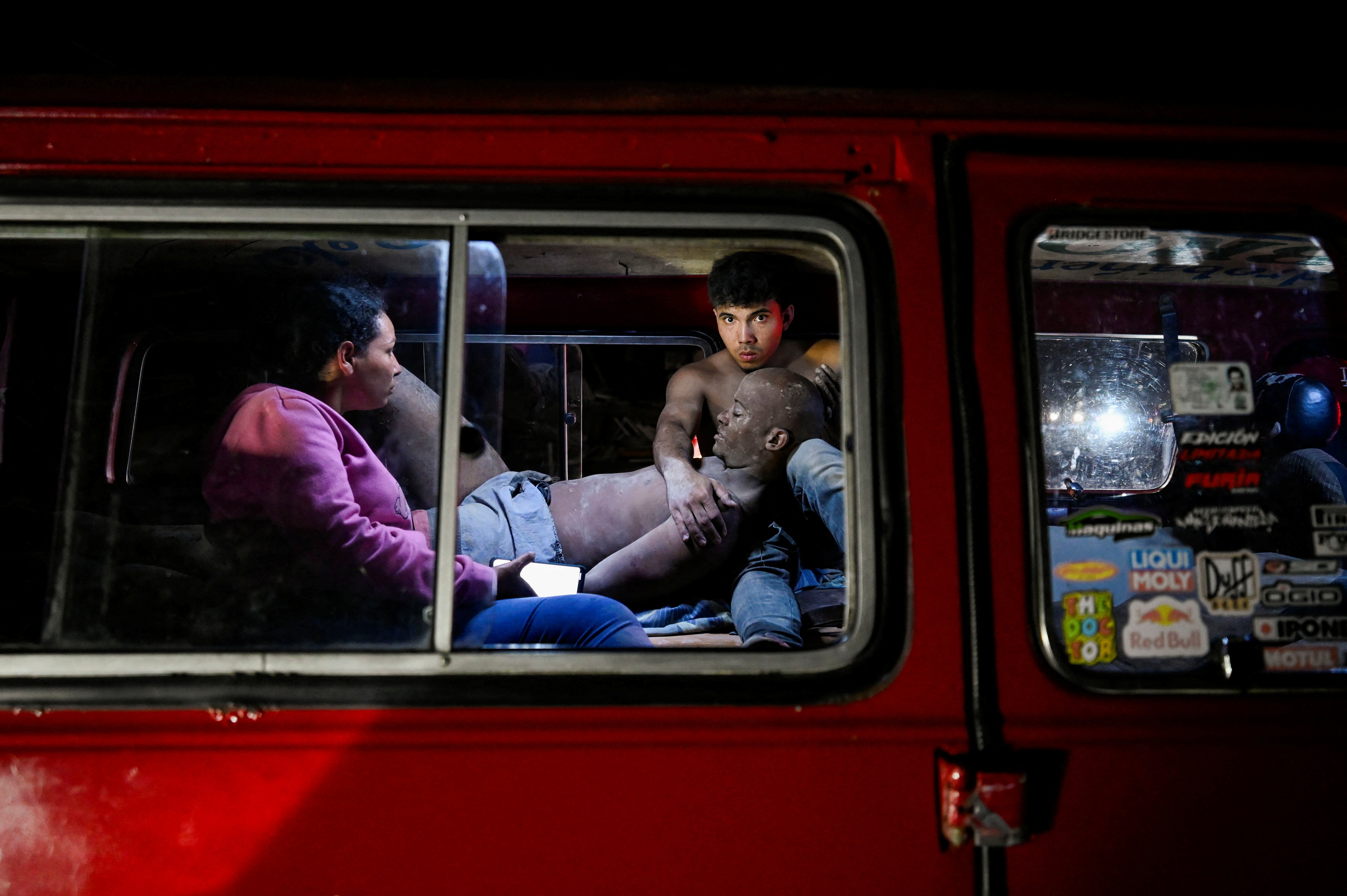 Aftermath of the twin earthquakes in Venezuela