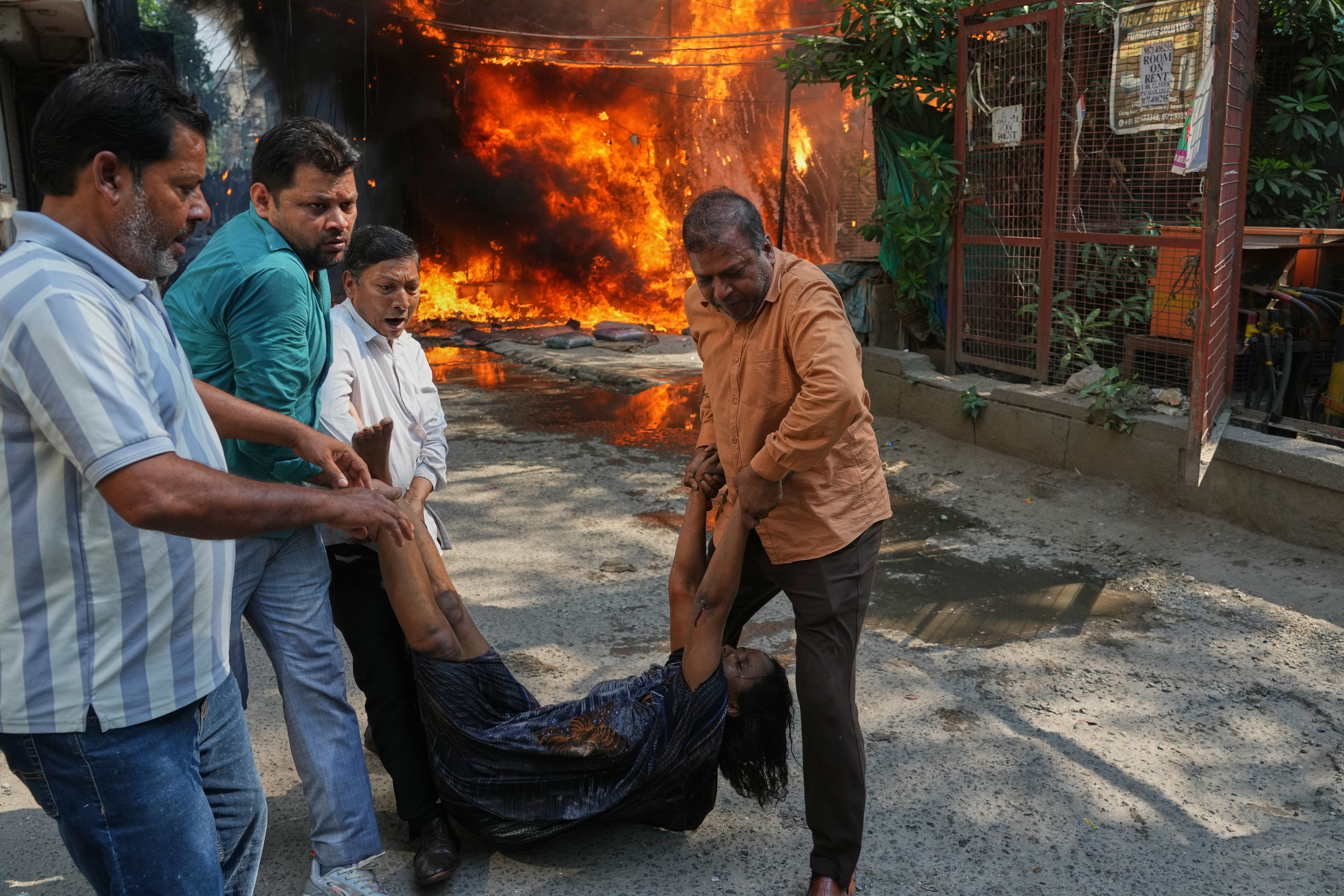 Foreign nationals among 21 dead in New Delhi building fire