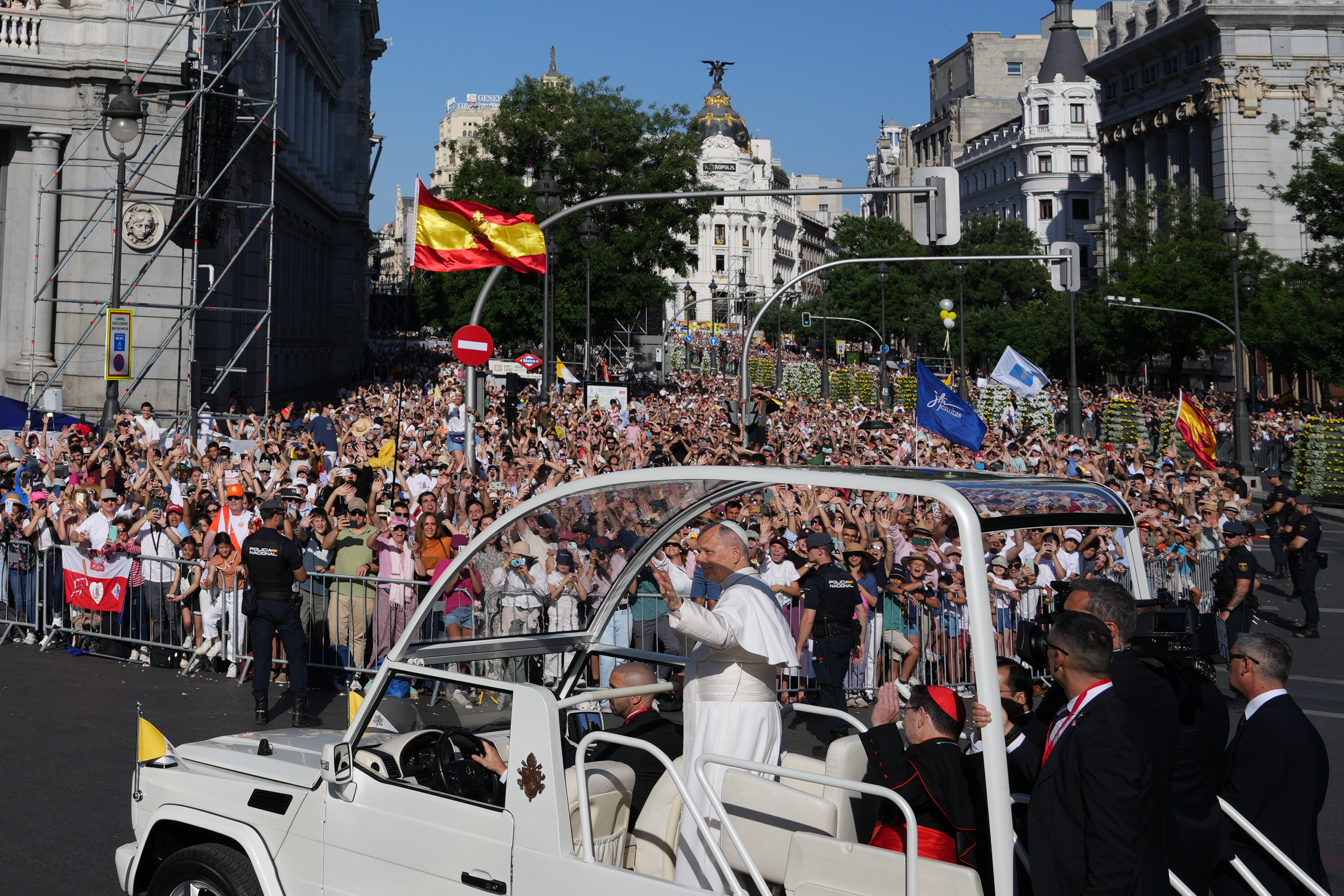 Spain Pope