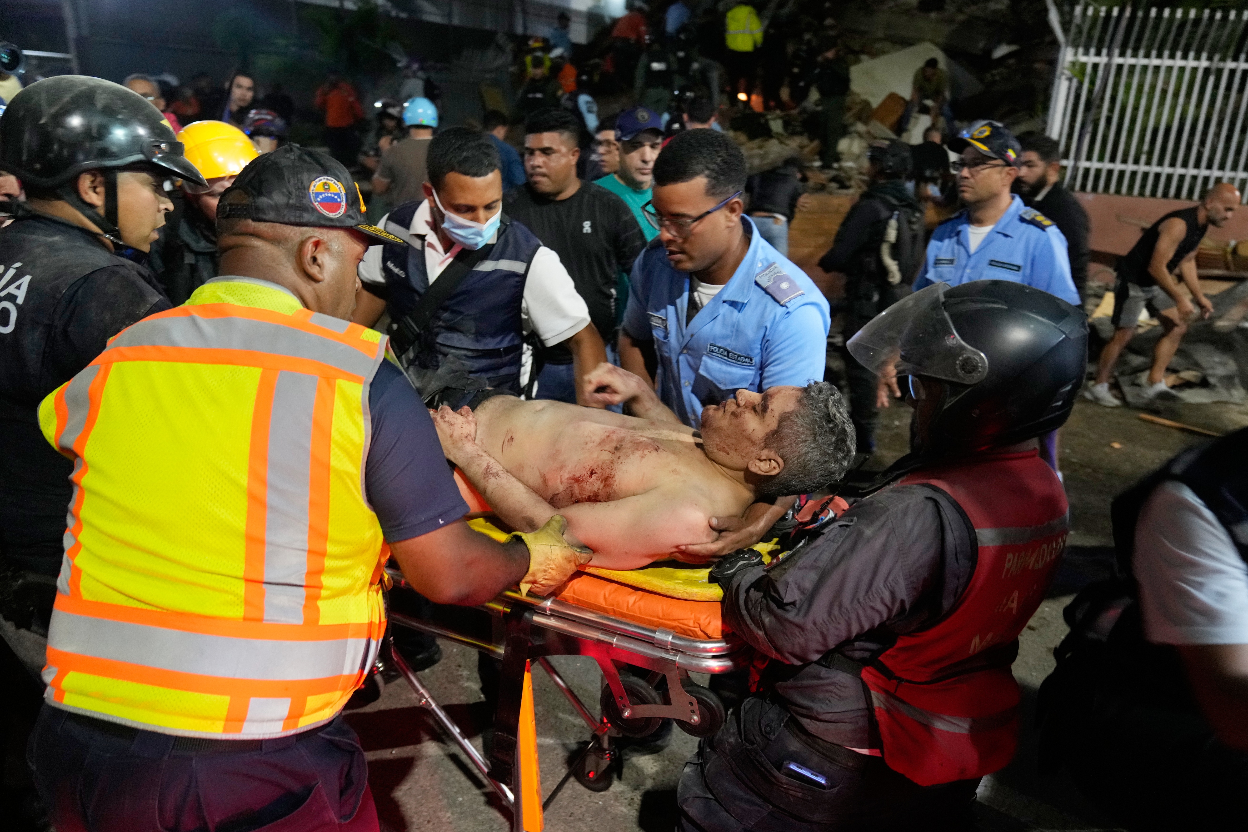 Aftermath of the twin earthquakes in Venezuela