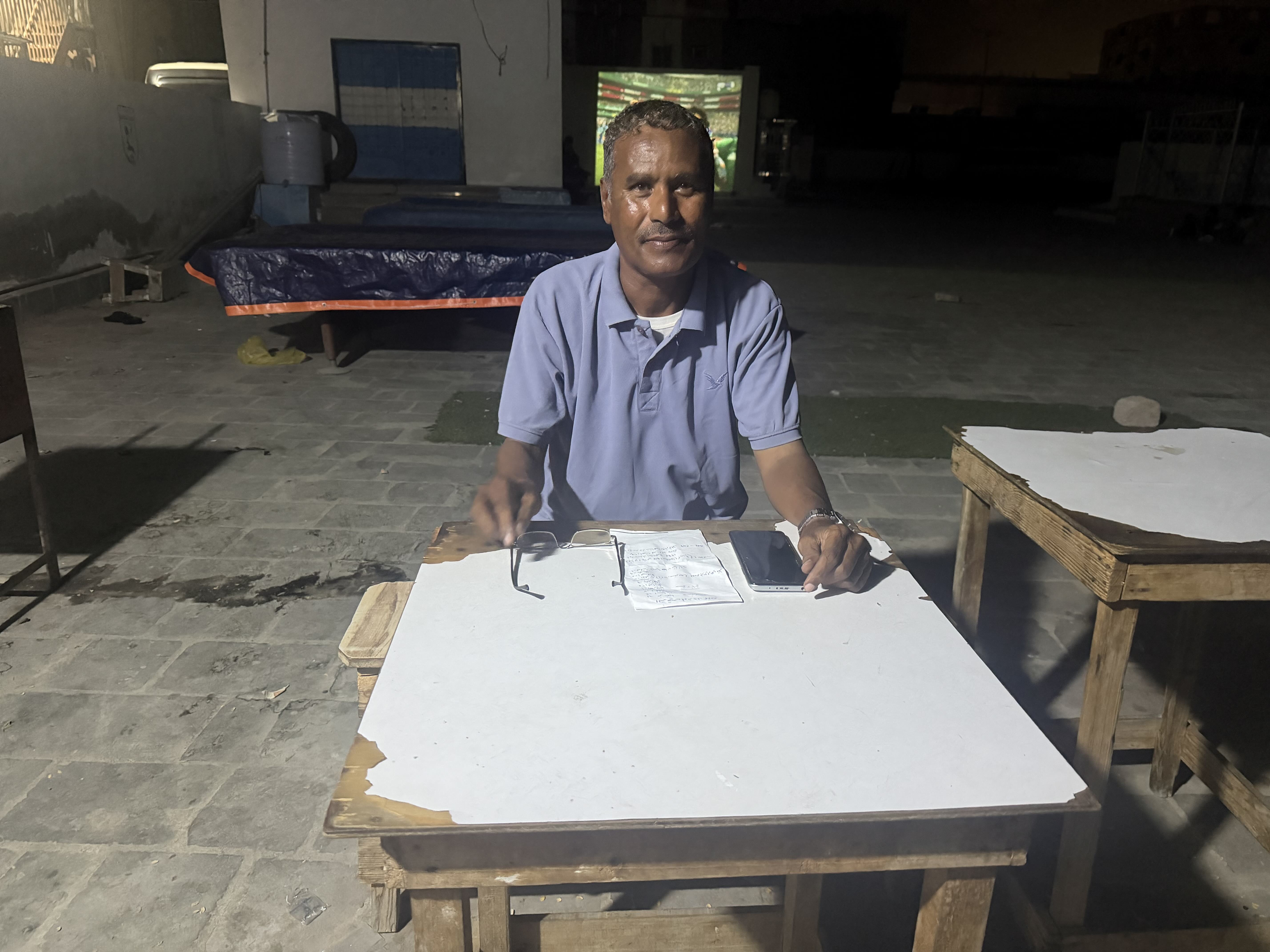 Adel Mohsen has followed the World Cup since 1982, when he was 12, watching the tournament through decades of war, economic hardship and political upheaval in Yemen. [Saeed Al-BatatiAl Jazeera]