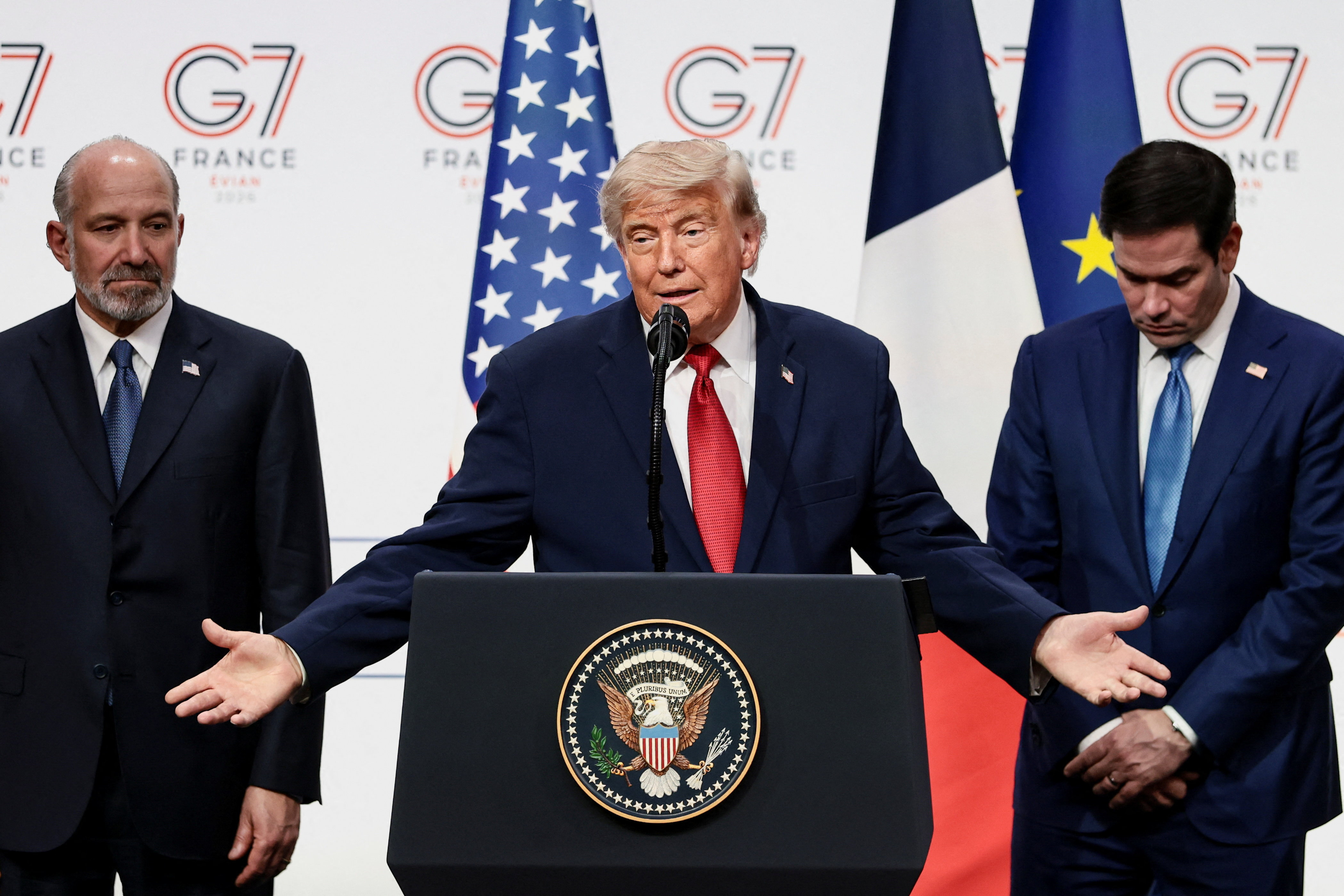 Trump G7 Iran