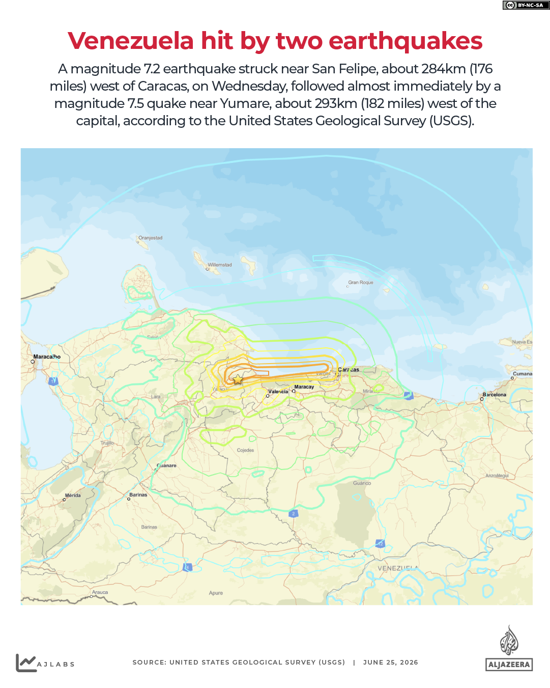 INTERACTIVE VENEZUELA-EARTHQUAKE-EPICENTRE